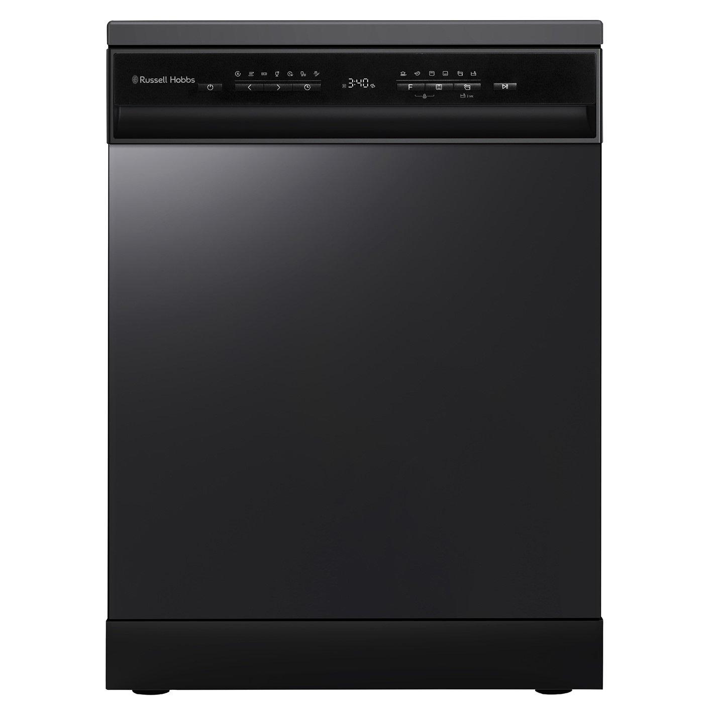 Russell Hobbs  Rh60dw10c1w Freestanding Dishwasher - Black - 14 Place