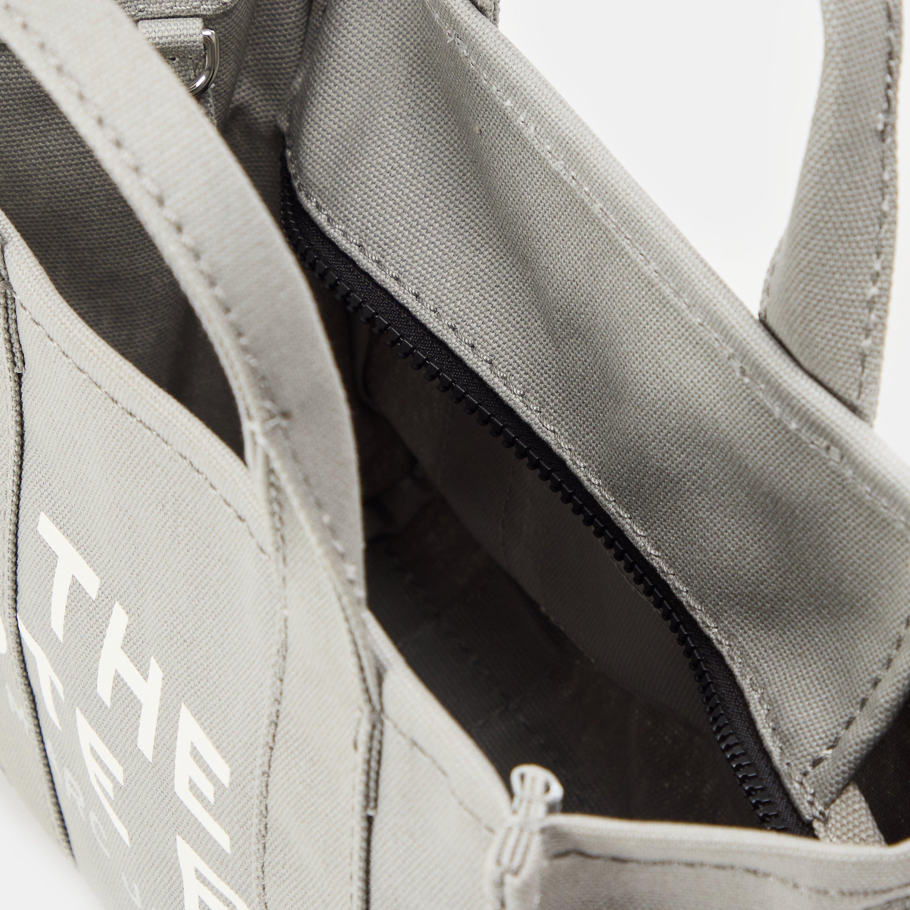 Wolf Grey - Marc Jacobs - Women's Canvas Tote Bag - 4