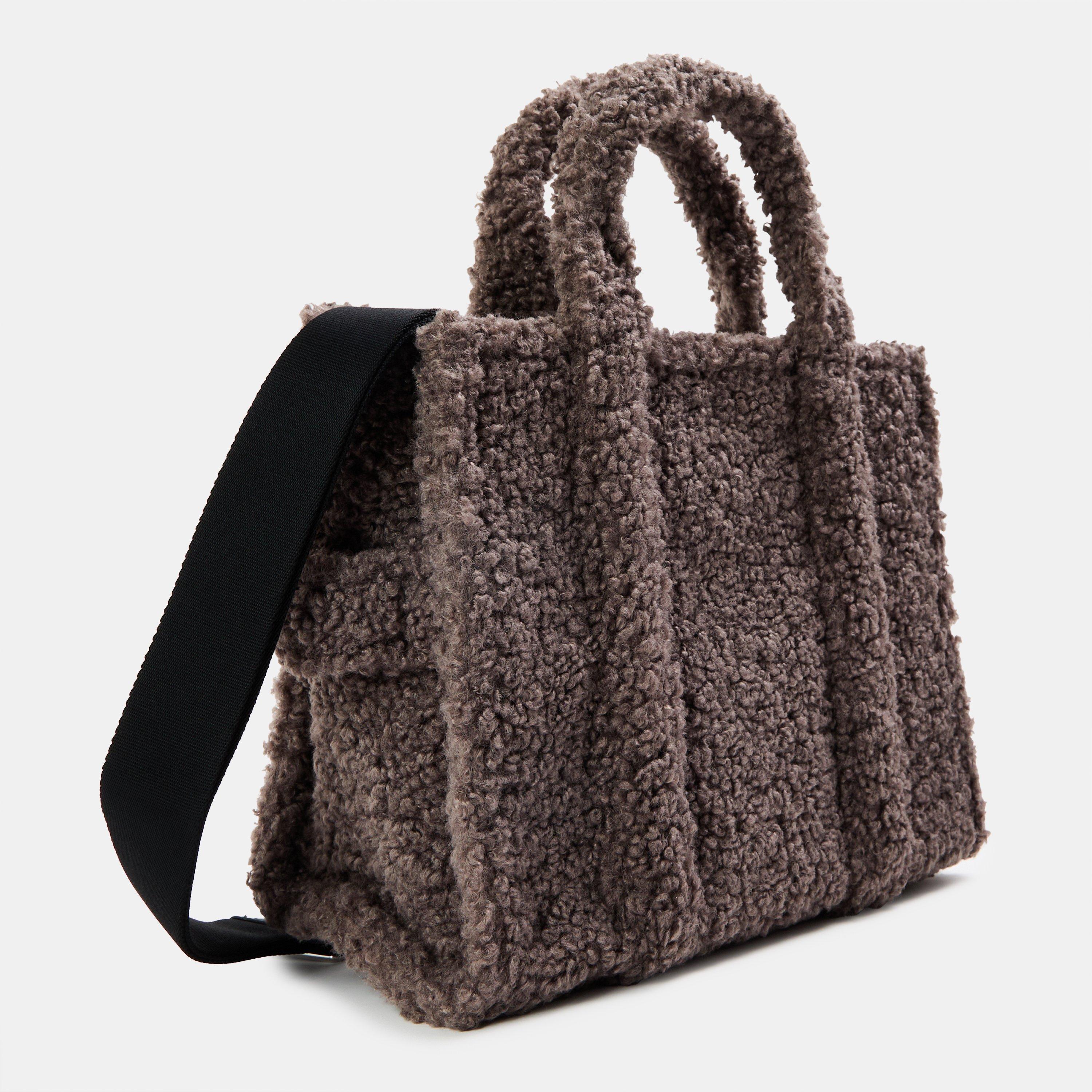 Grey - Marc Jacobs - Women's Teddy Md Tote Bag - 2