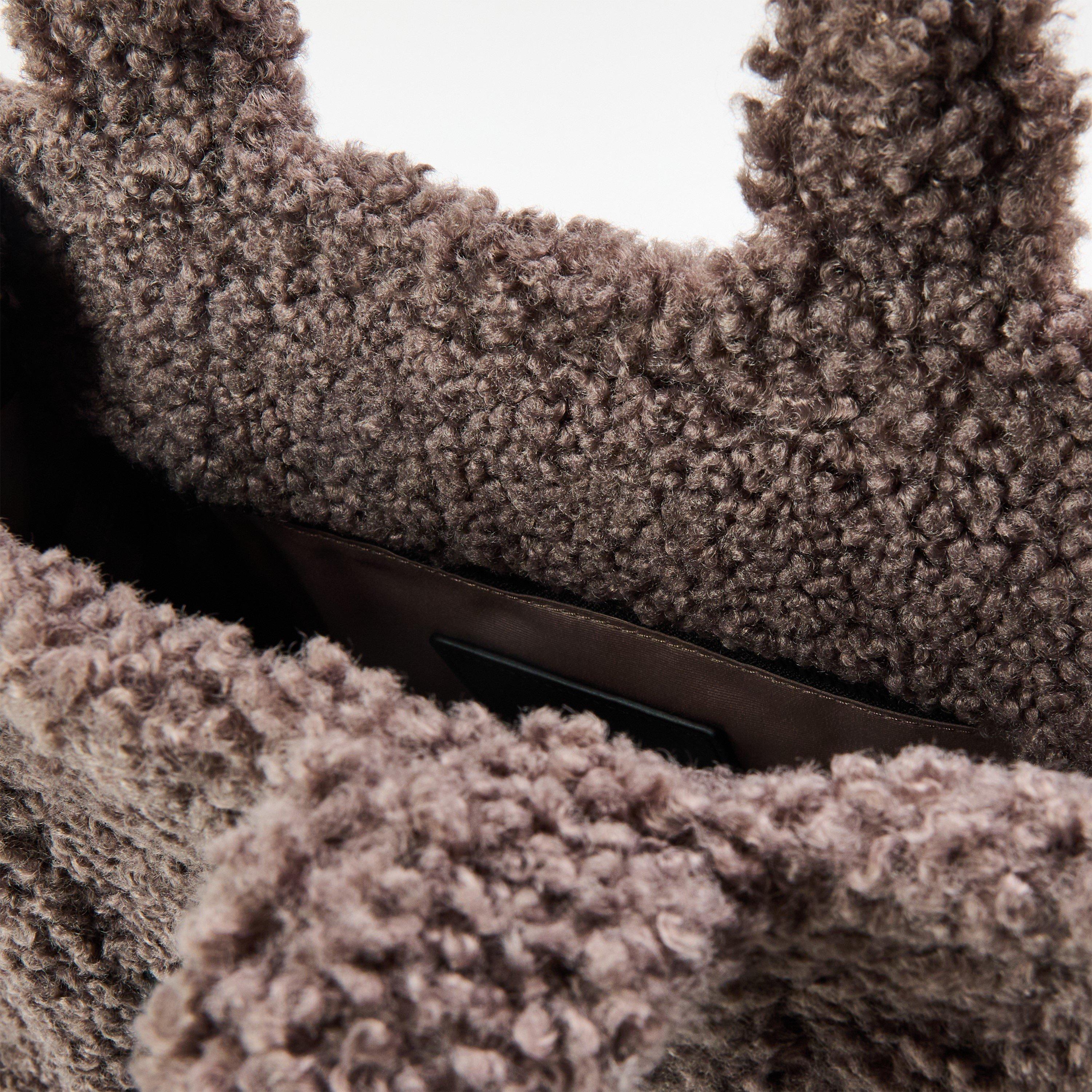 Grey - Marc Jacobs - Women's Teddy Md Tote Bag - 4