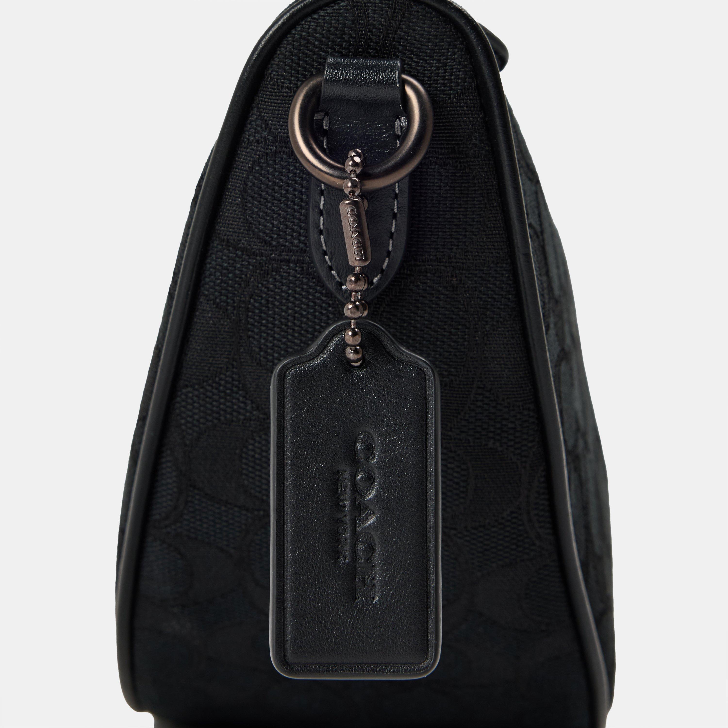 Black - Coach - Men's Hall Sling Bag - 3