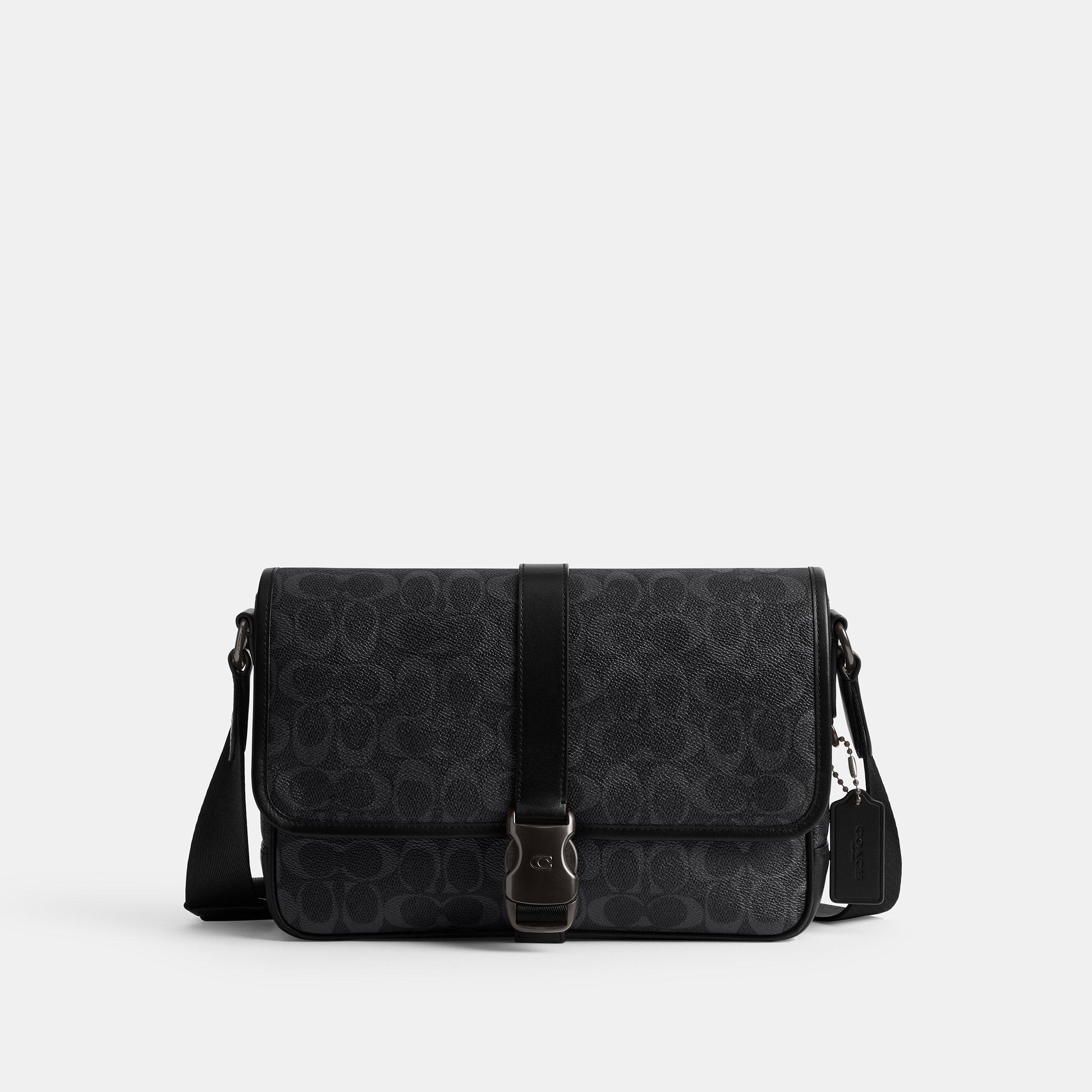 Coach  League Messenger Bag - Black Signature