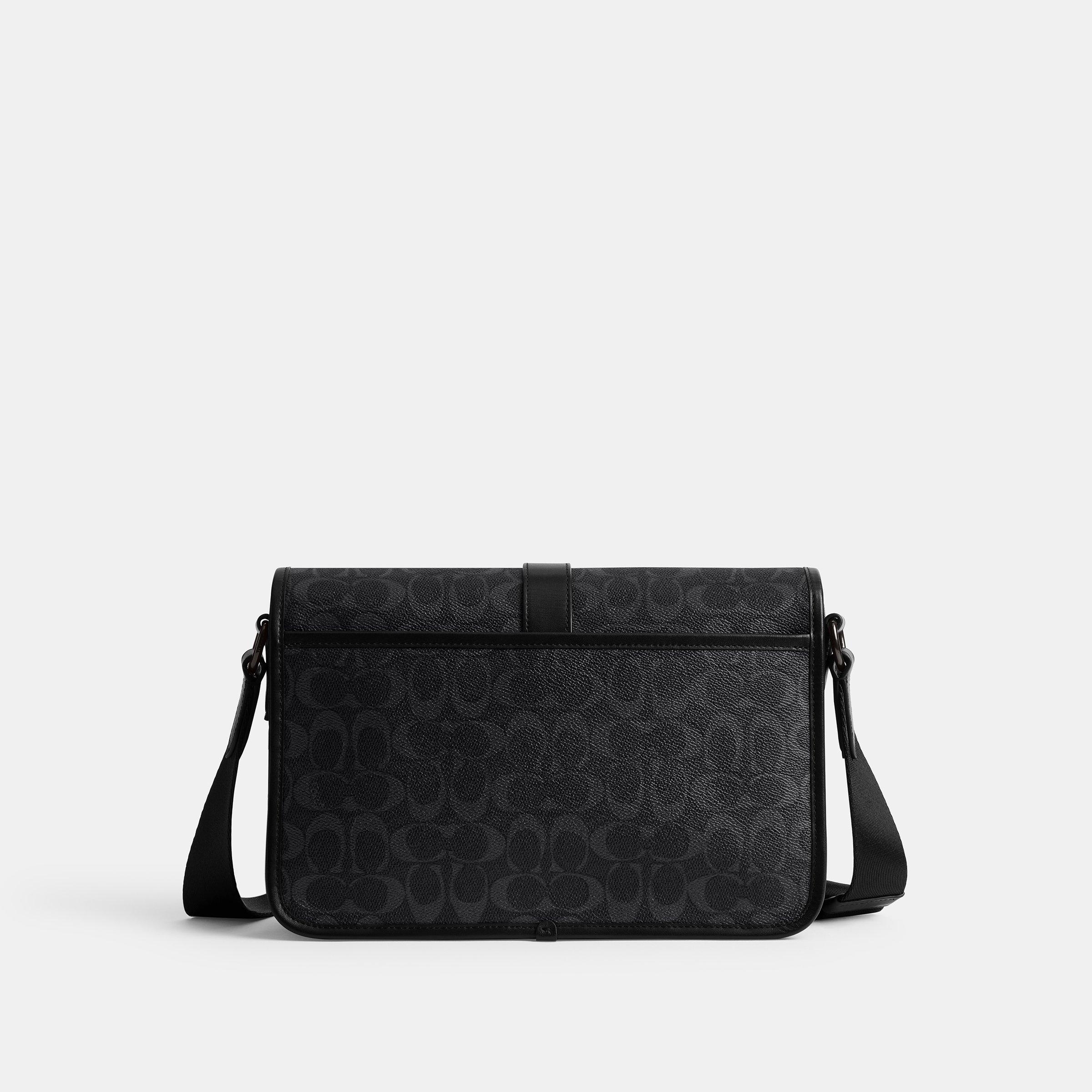 Black Signature - Coach - League Messenger Bag - 3