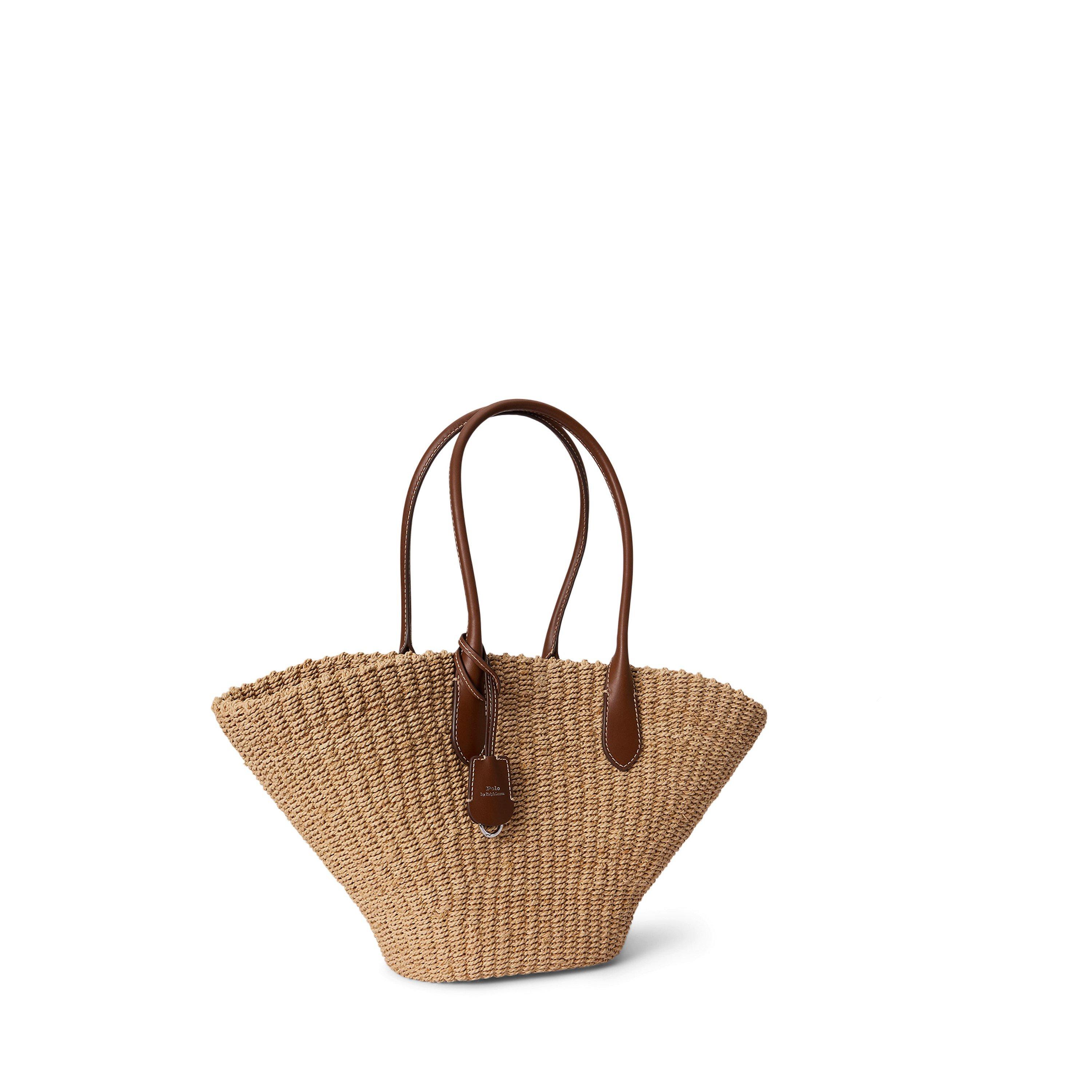 NATURAL/CUOIO - Polo Ralph Lauren - Women's Straw Bag - 2