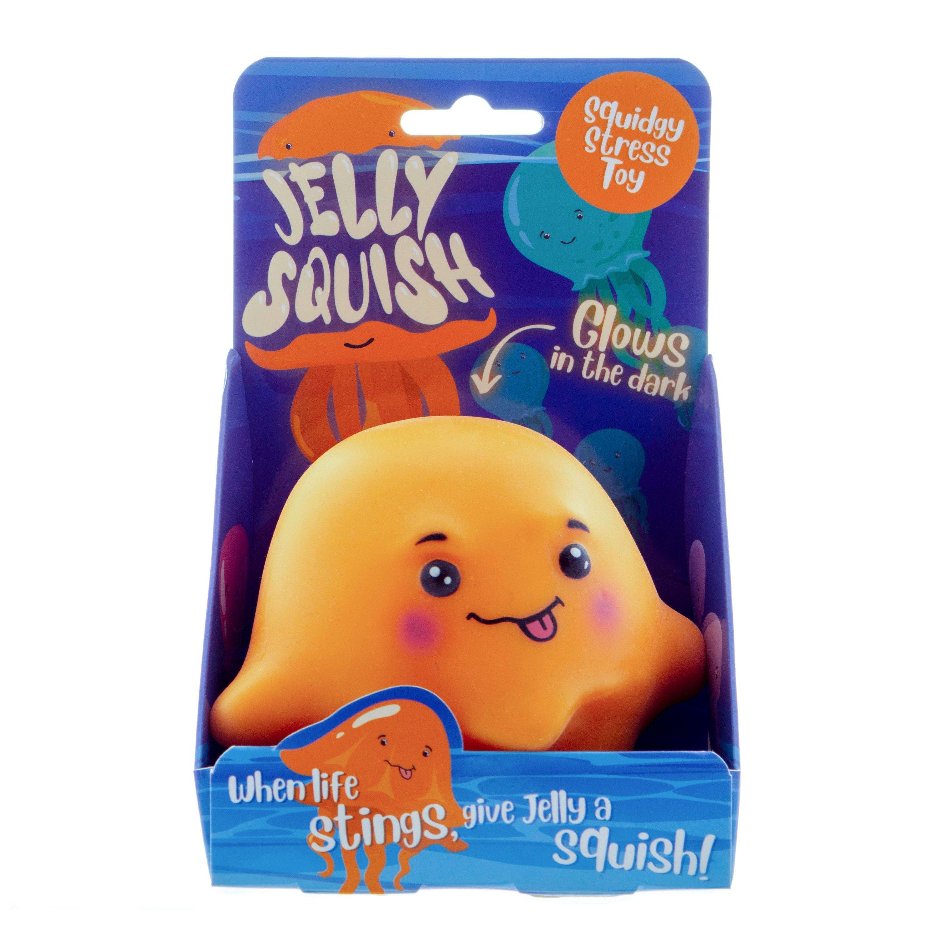 Multi - Boxer Gifts - Jellysquish Stress Toy  Novelty Glow In The Dark - 1