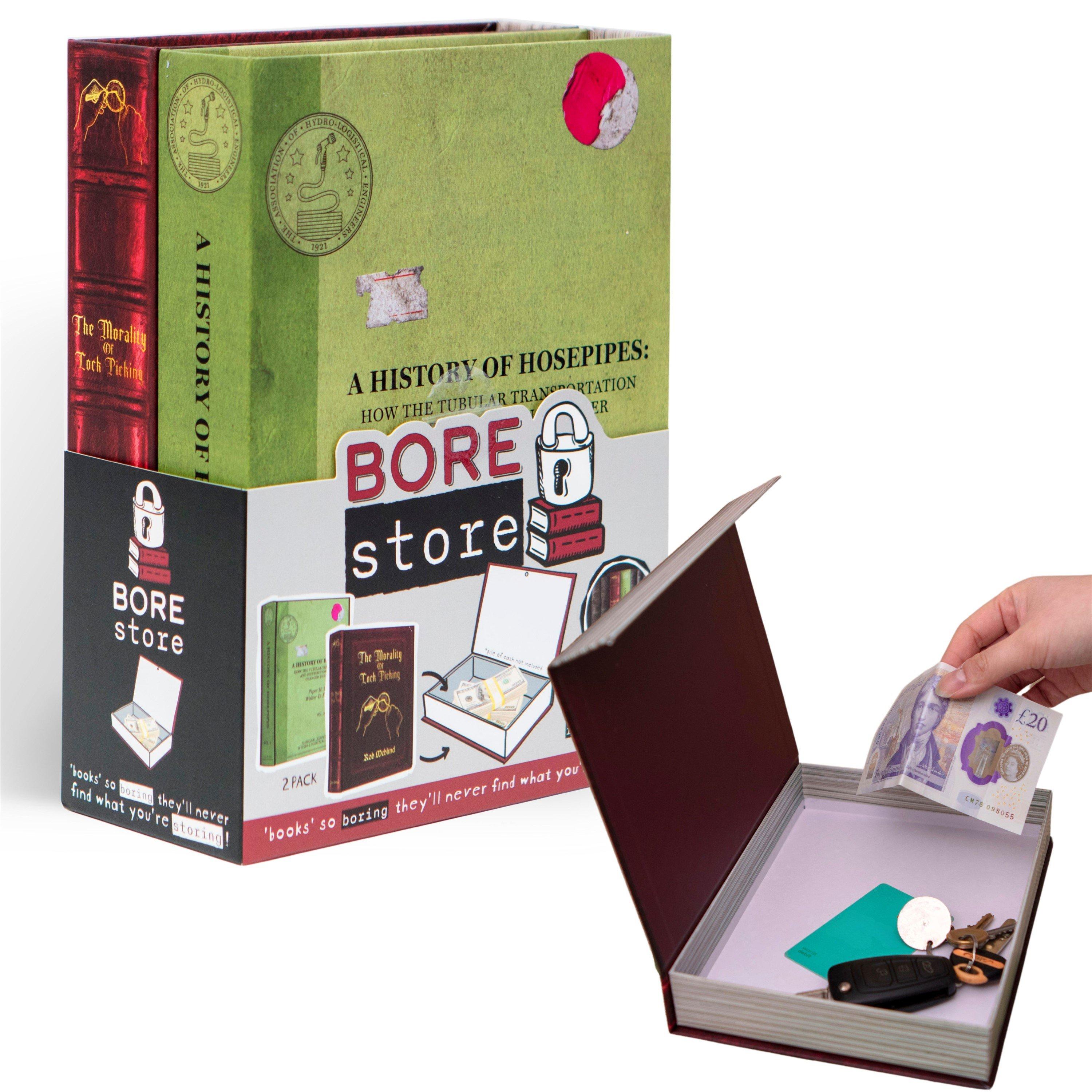 Multi - Boxer Gifts - Bore Store Hidden Book Safe - Fake Books - 1