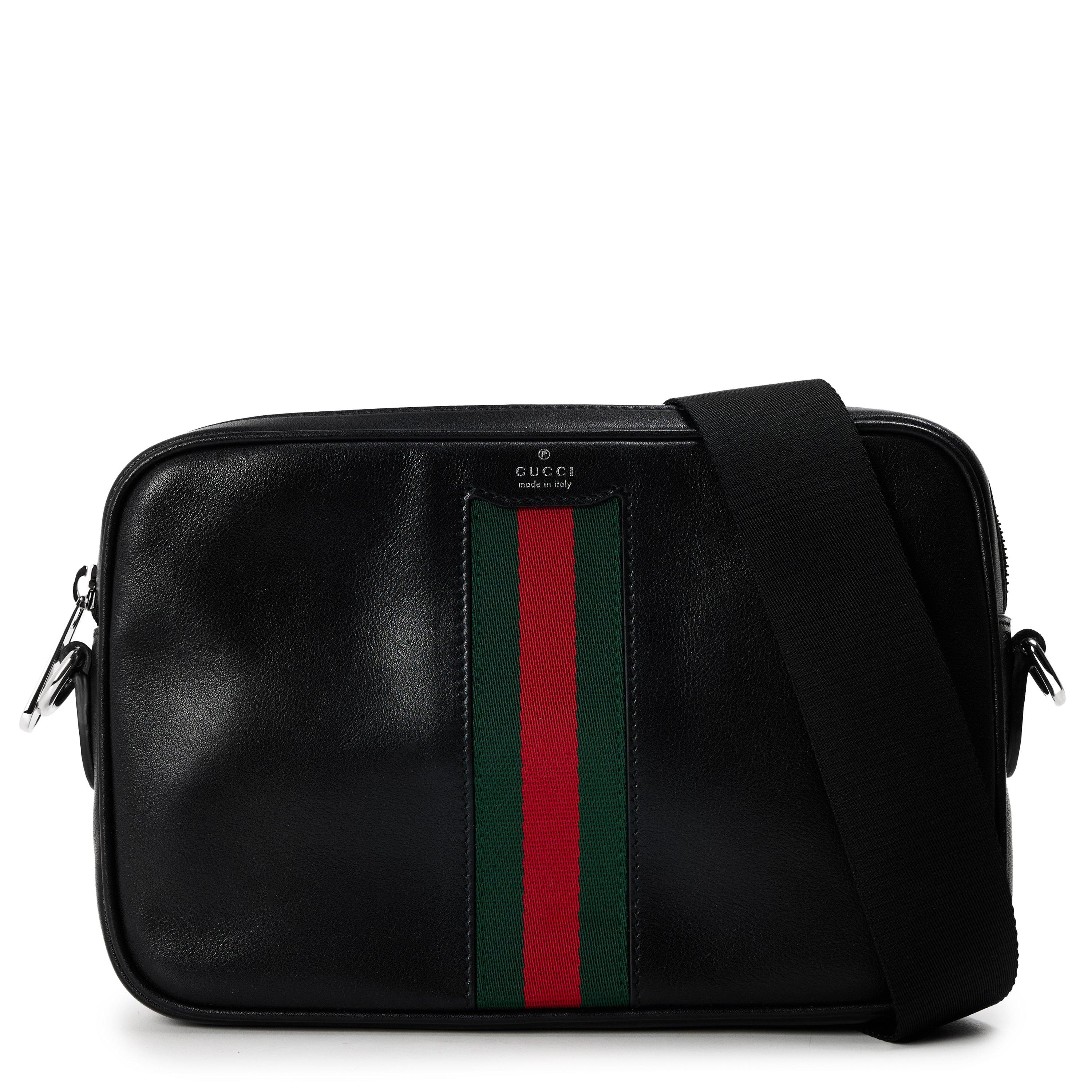 Black - Gucci - Gucci Web Crossbody Sn62 - 1