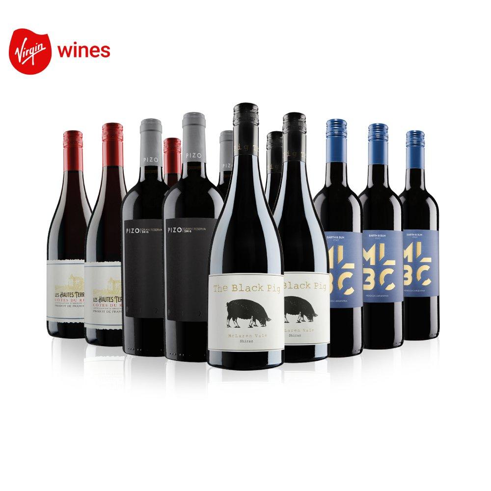 Virgin Wines Luxury 12 Bottle Red Wine Case