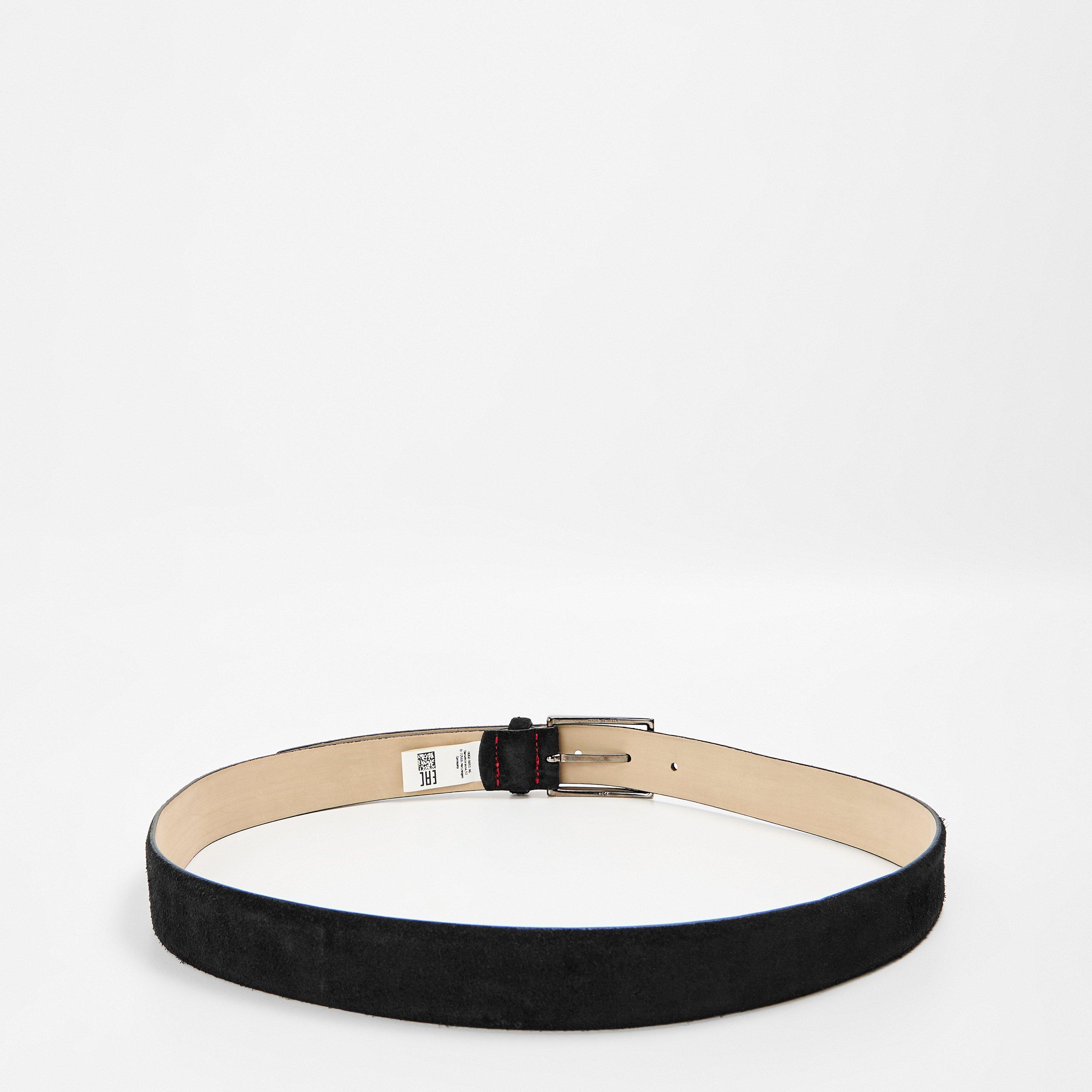 Black - Hugo - Men's Gavrilo Leather Belt - 2