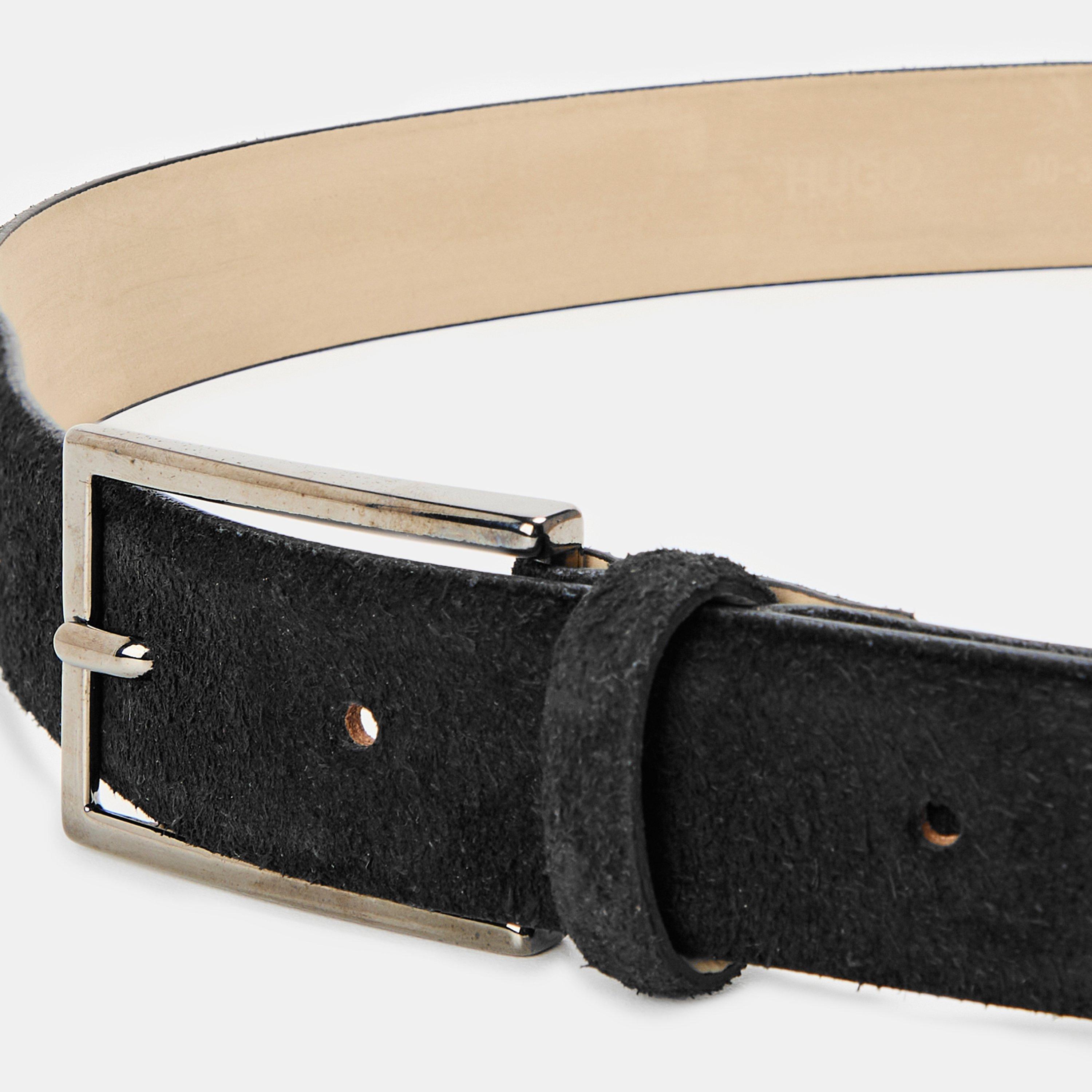 Black - Hugo - Men's Gavrilo Leather Belt - 3