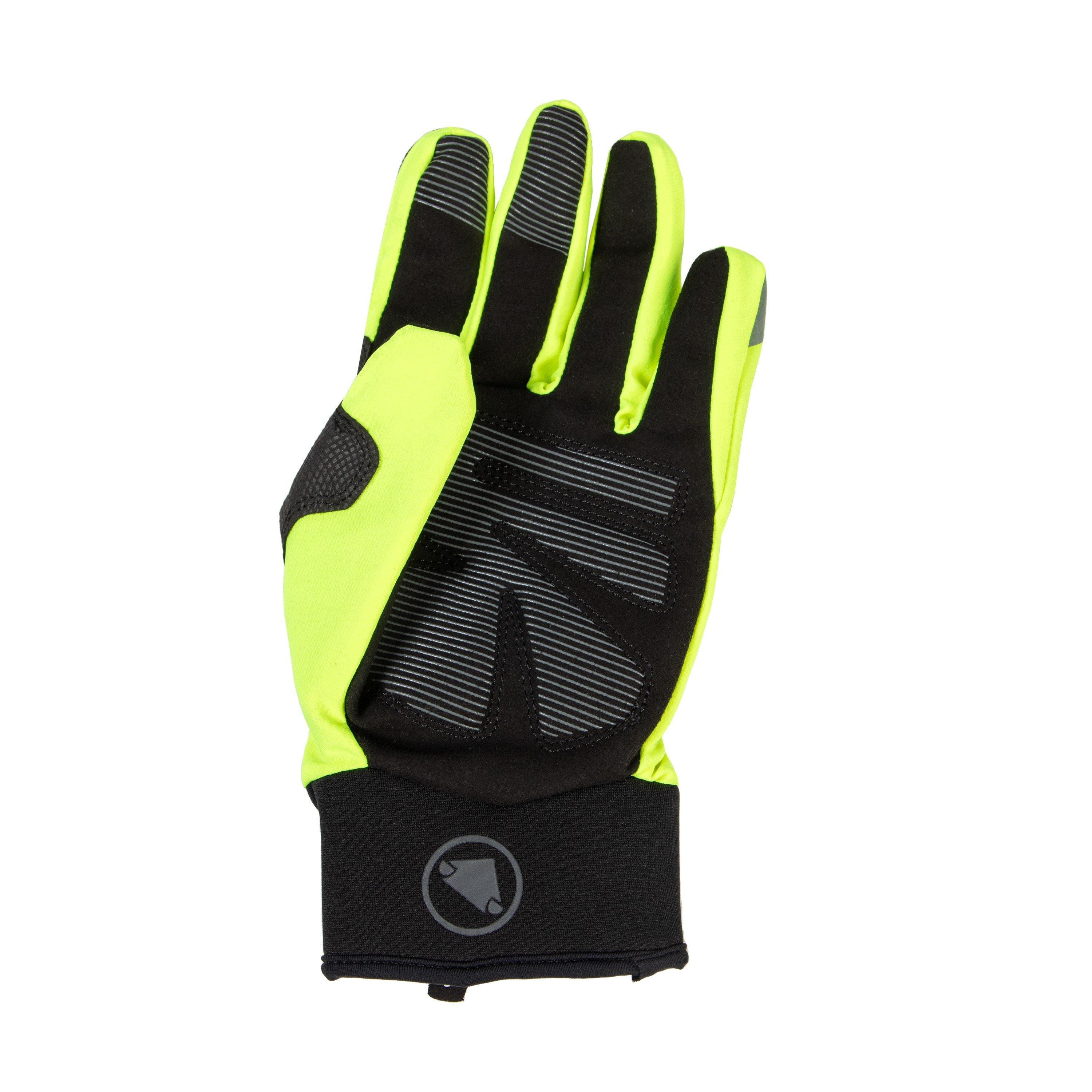 Hi Viz Yellow - Endura - Women's Waterproof Cycling Gloves - 2