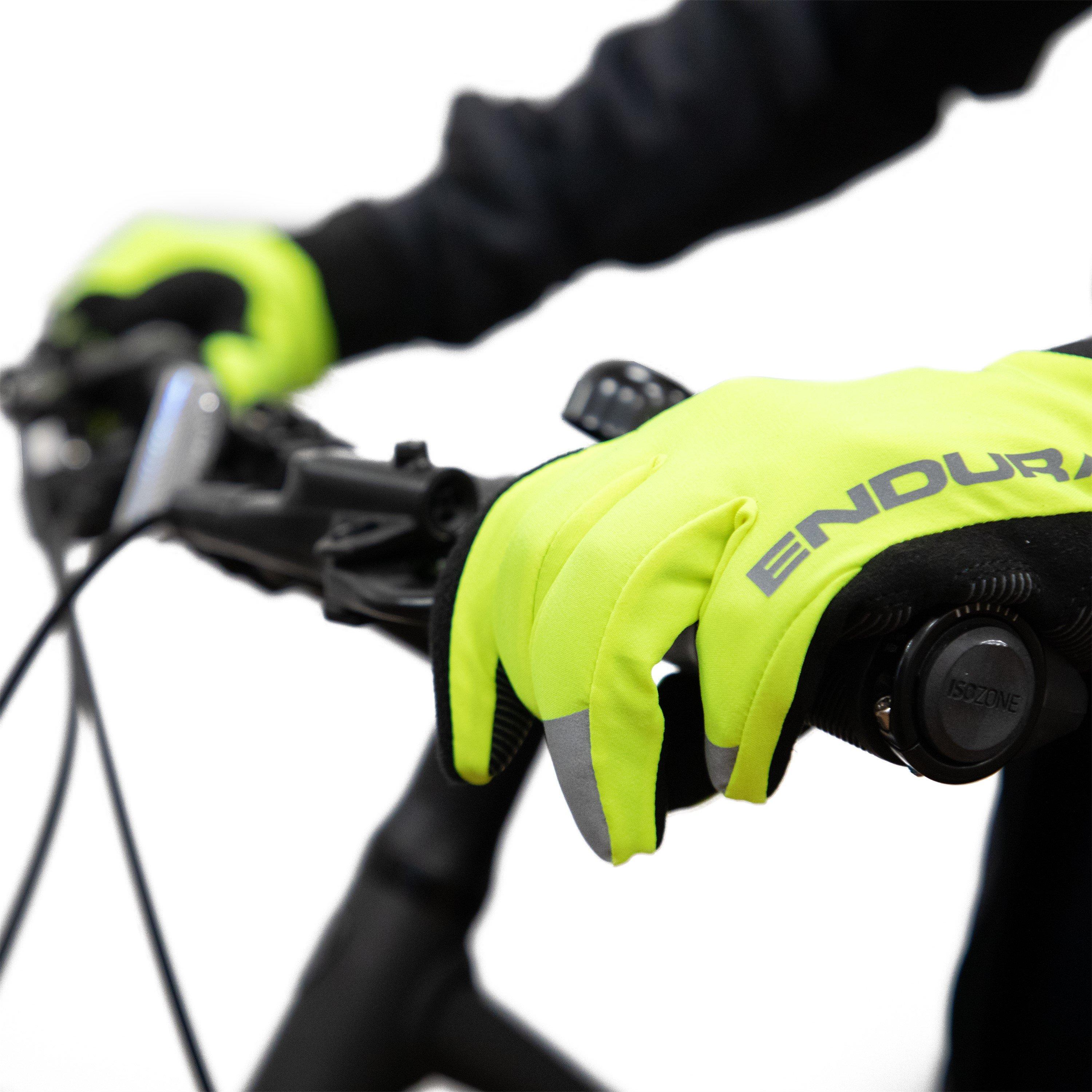 Hi Viz Yellow - Endura - Women's Waterproof Cycling Gloves - 4