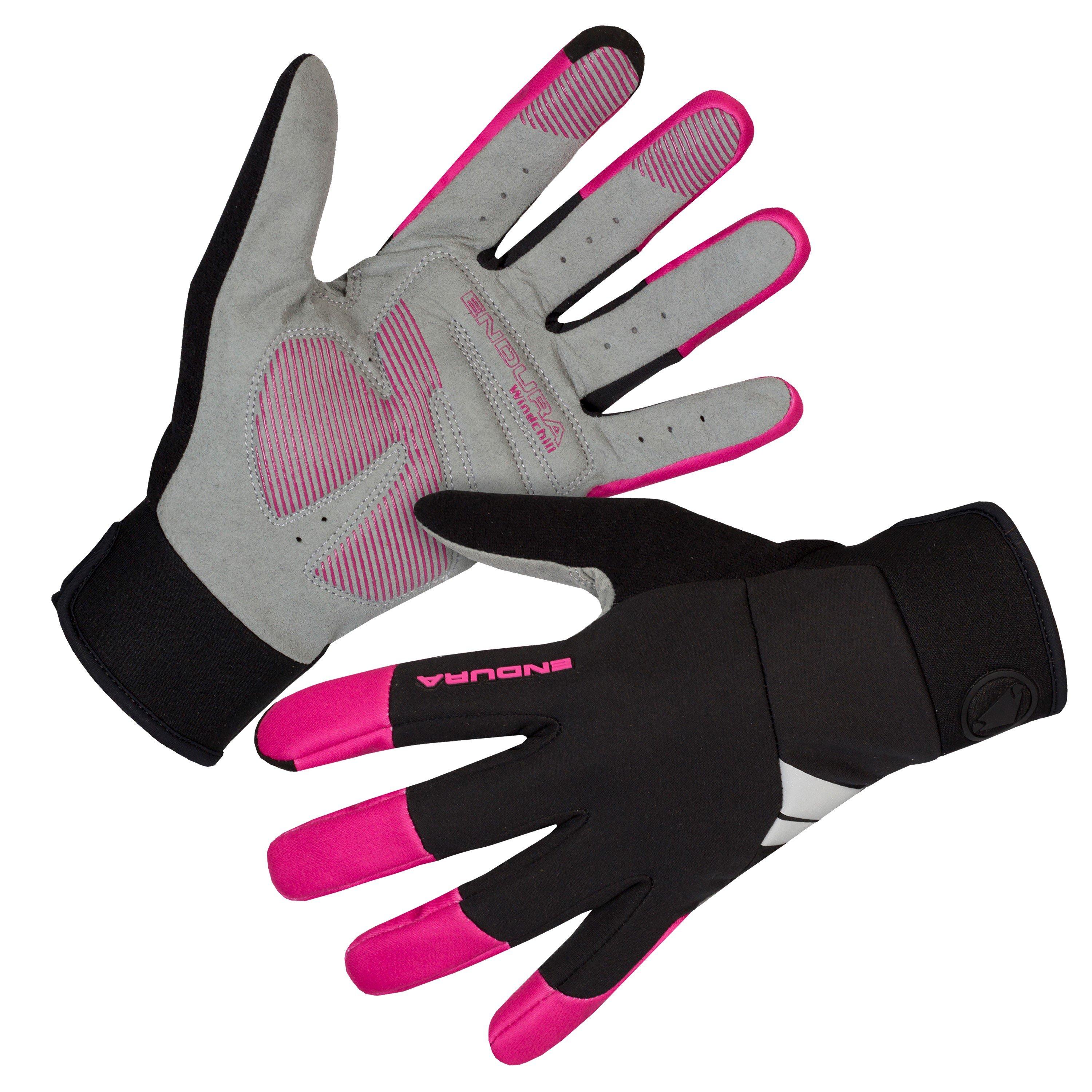 Endura Women's Windchill Glove - Black Pink - L