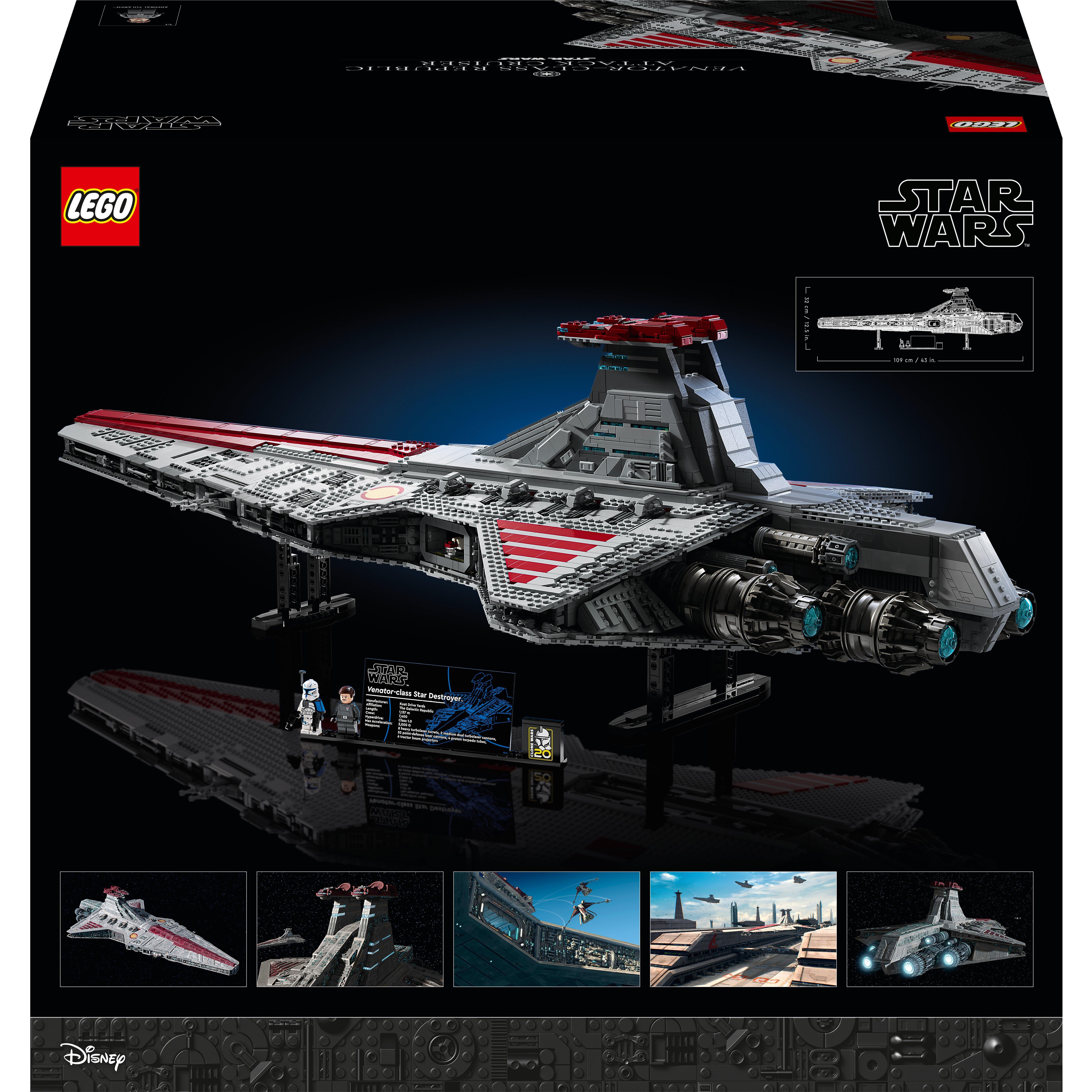 Multi - LEGO - LEGO 75367 - Star Wars Venator-Class Republic - 2