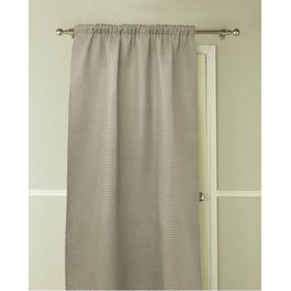 Country Club Door Curtain Aria Embossed Thermal - Natural