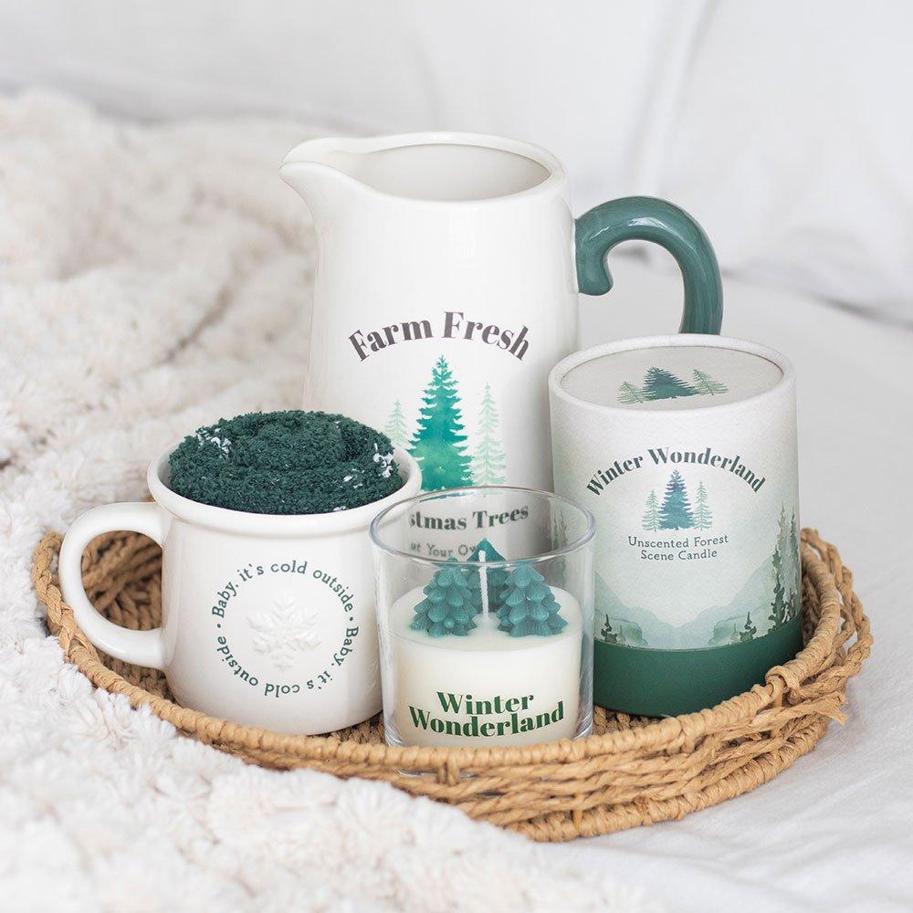 White - Something Different - Baby Its Cold Outside Mug and Socks Set - 5