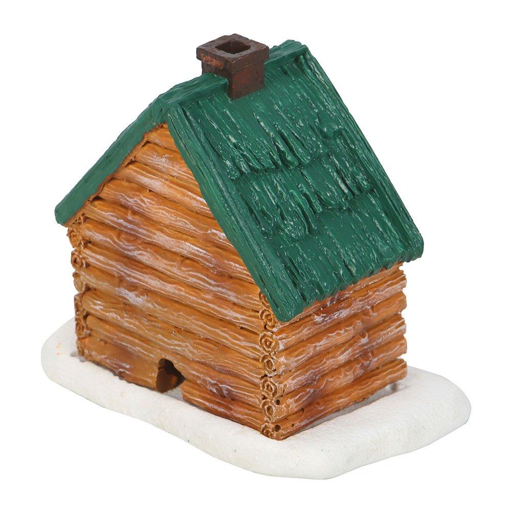 Brown - Something Different - Cabin Ski Chalet Incense Cone Holder - 5