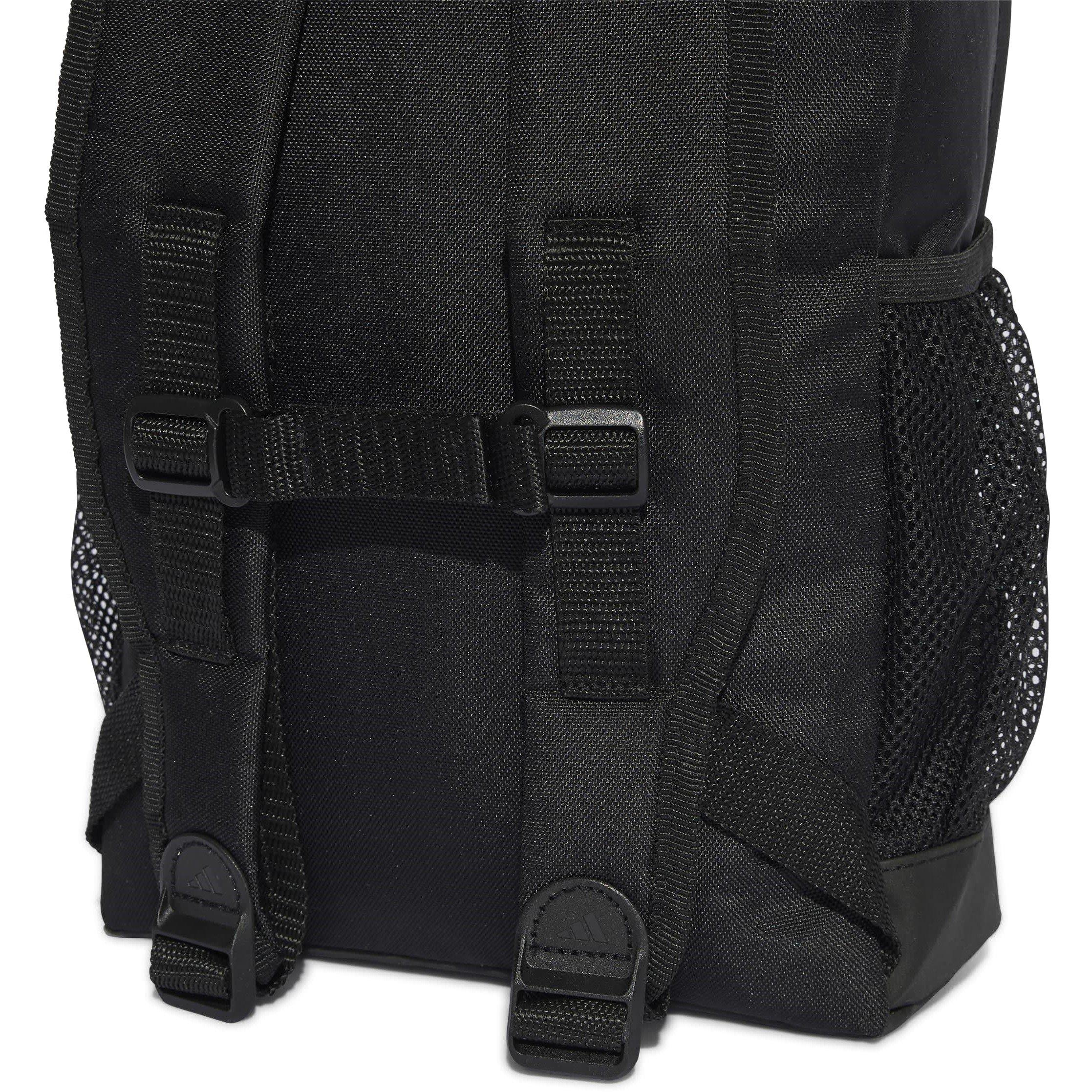 Black - adidas - Kids Linear Backpack - 5