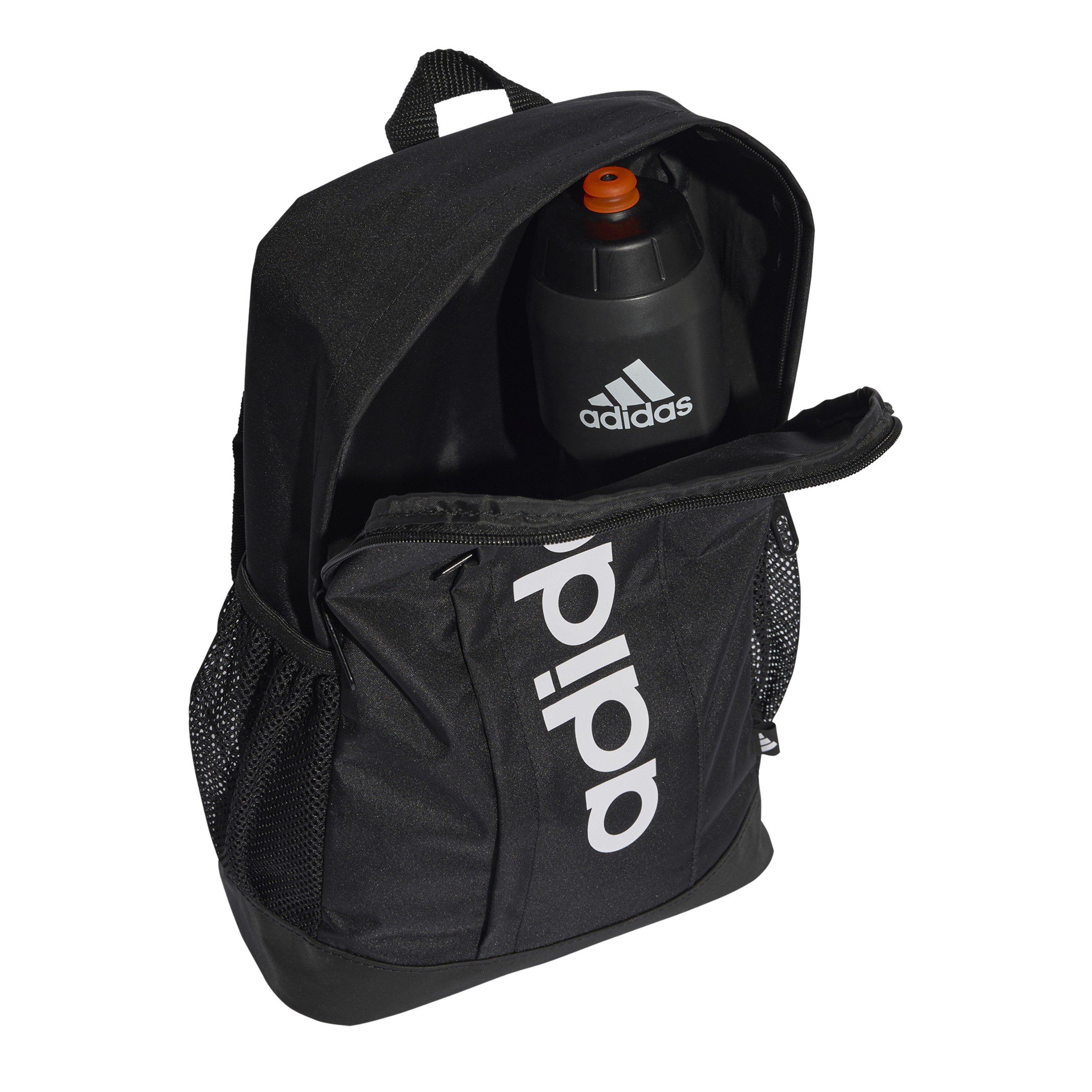 Black - adidas - Kids Linear Backpack - 4