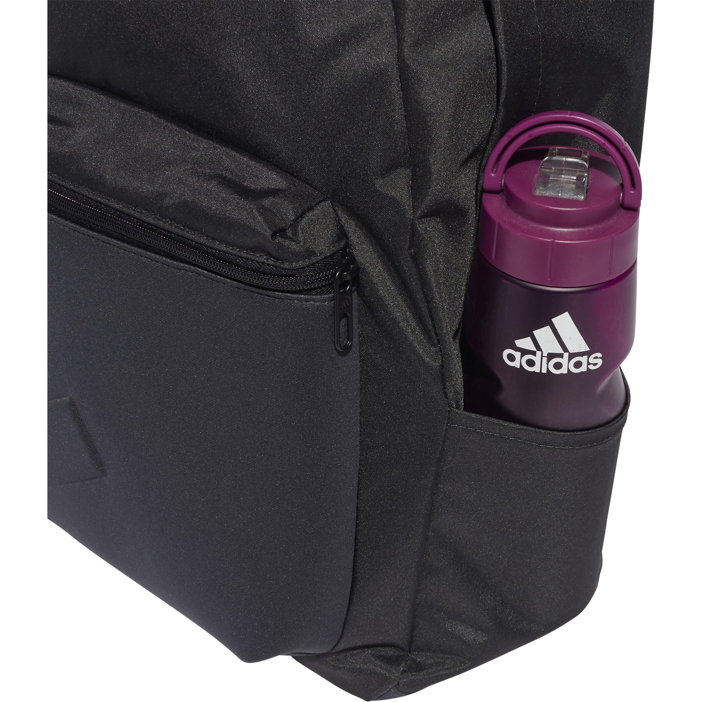 Black - adidas - Essentials Embossed Logo Backpack Adults - 5