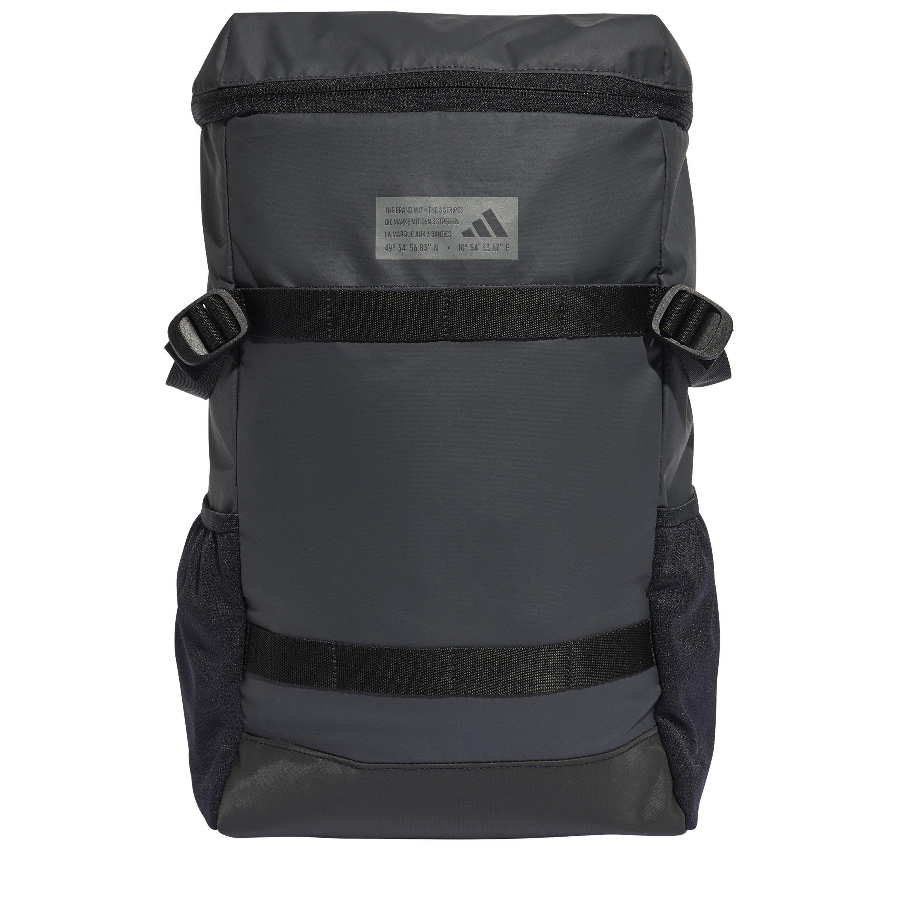 Black - adidas - Adults Hybrid Backpack - 1