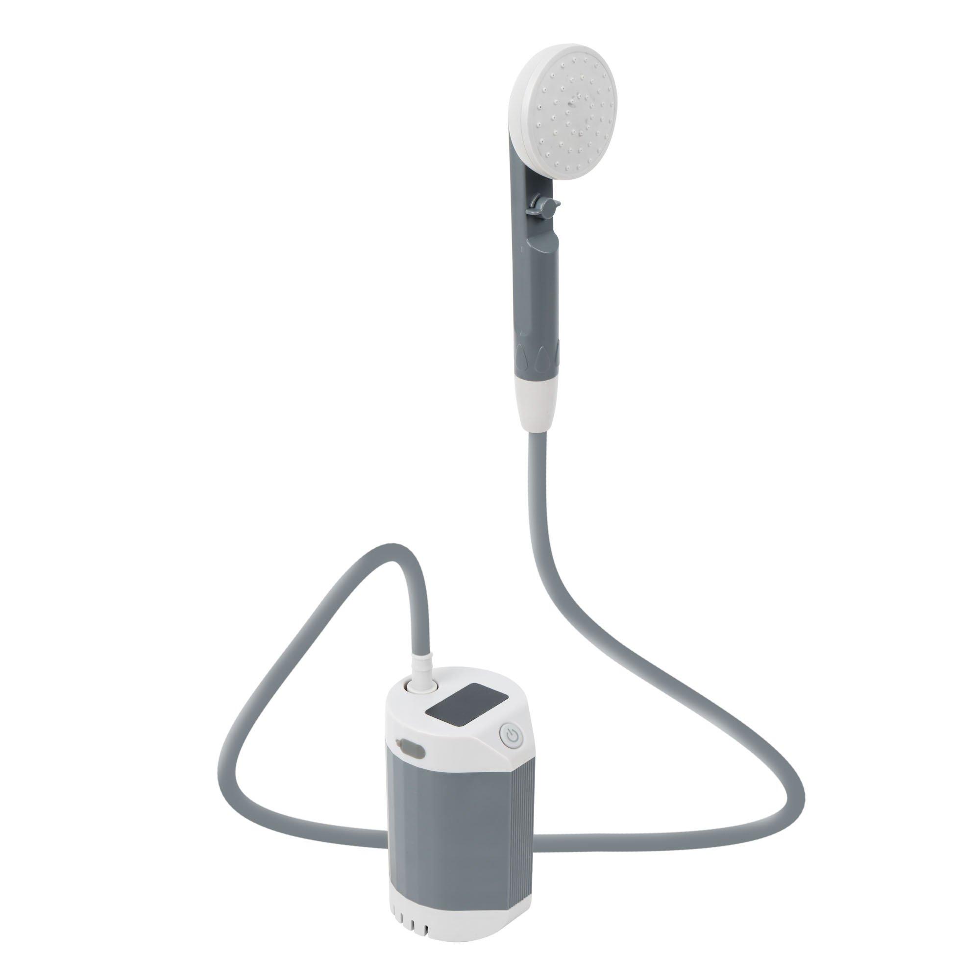 Grey - Streetwize - Rechargeable Portable Camping Shower - 1