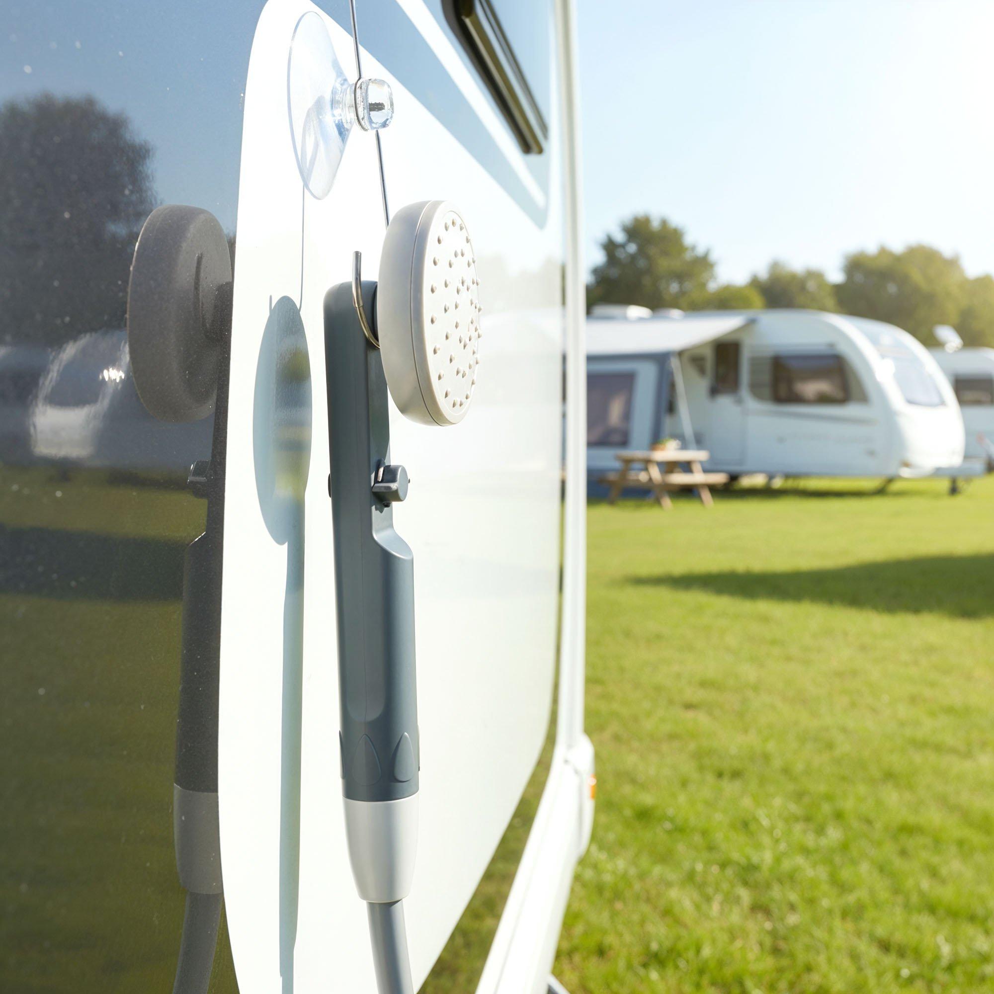 Grey - Streetwize - Rechargeable Portable Camping Shower - 2