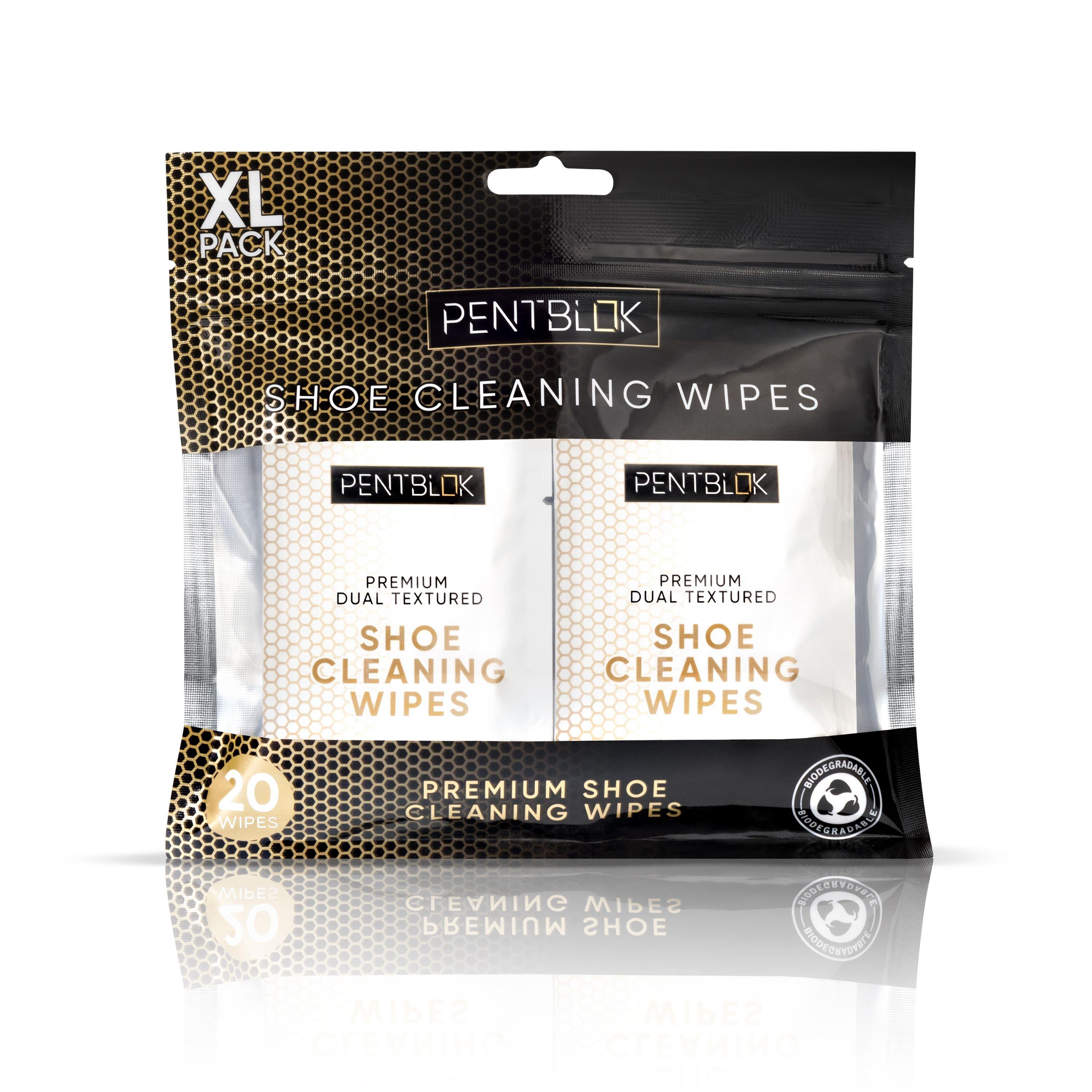 Multi - PentBlok - 20 Shoe Cleaning Wipes - 1
