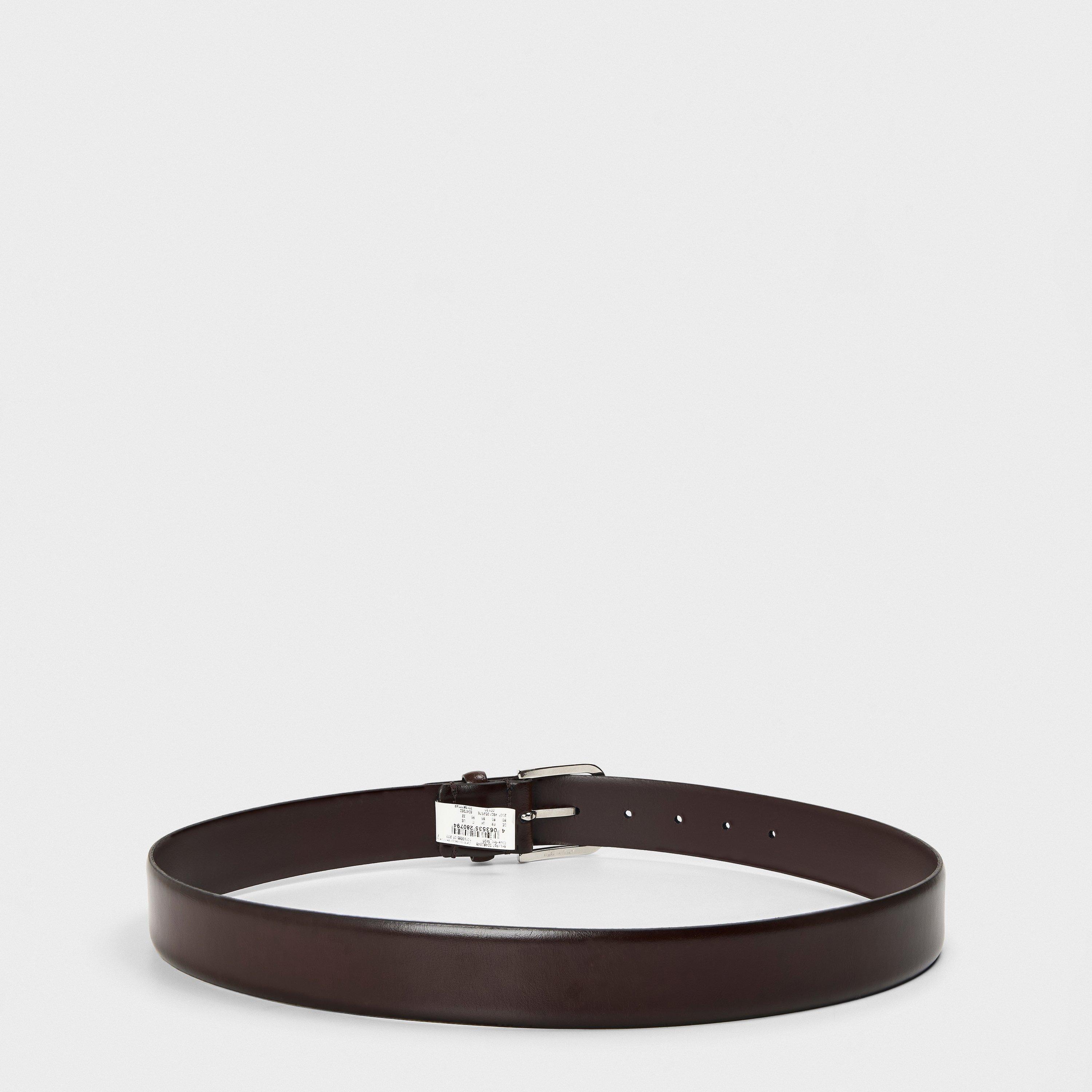 Dark Brown - Boss - Men's Clive Ant Belt - 2