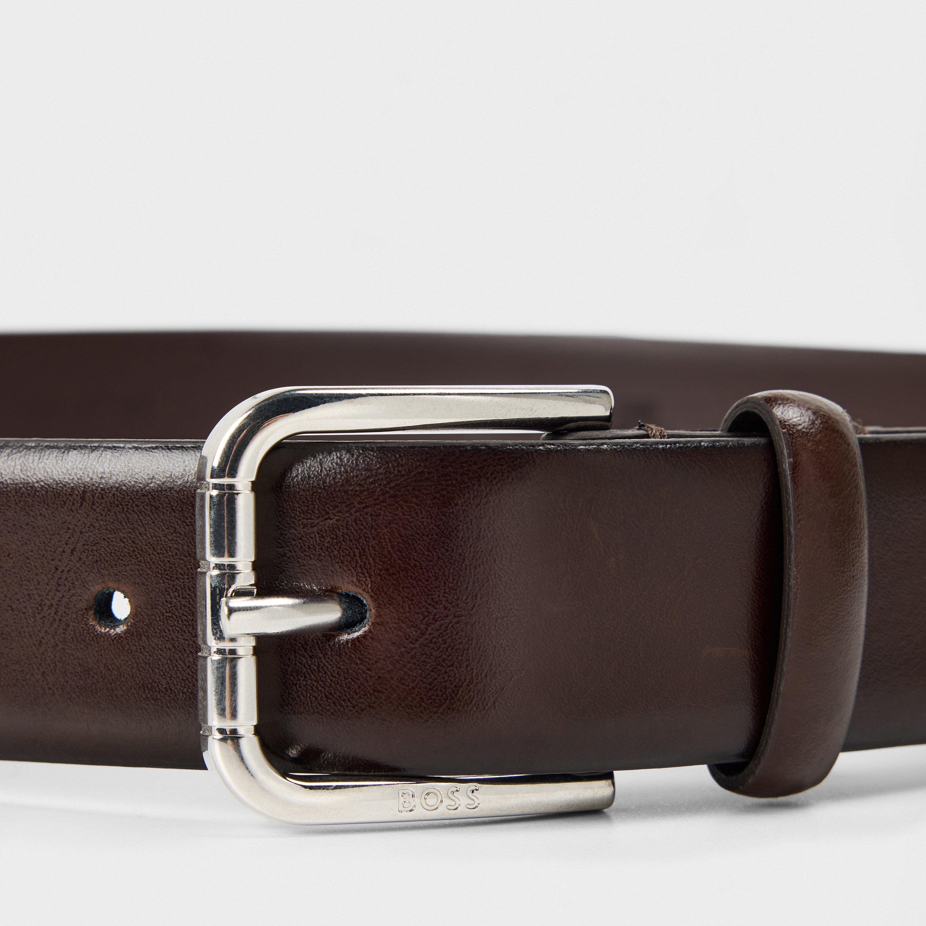 Dark Brown - Boss - Men's Clive Ant Belt - 3