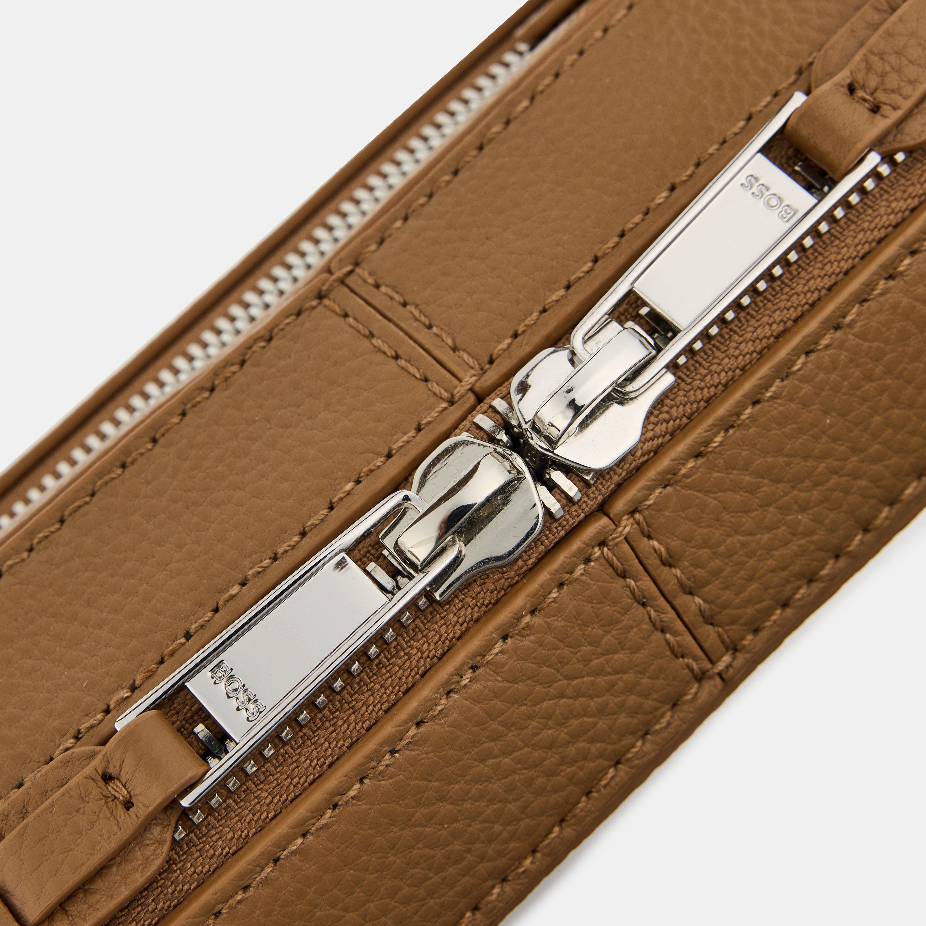 Beige - Boss - Men's Highway S Doc Pocket Document Laptop Bag - 3