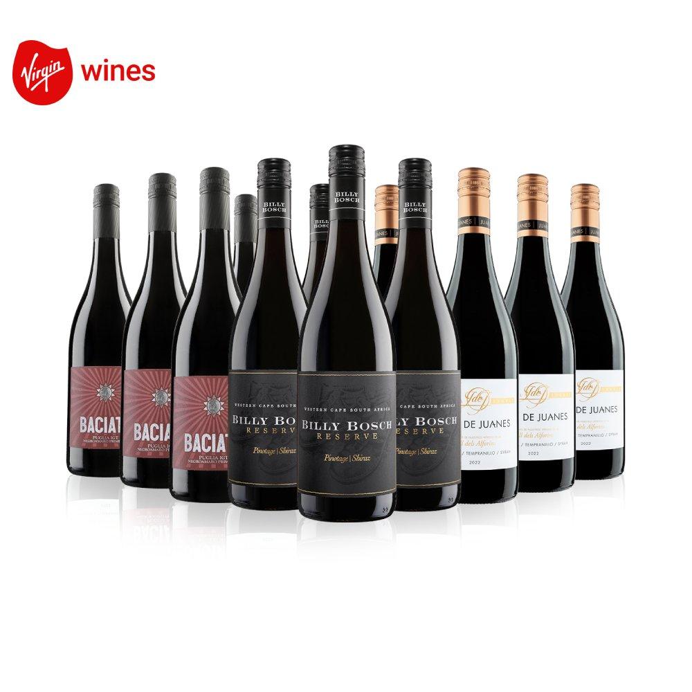 Virgin Wines  Must Have 12 Bottle Wine Case Red