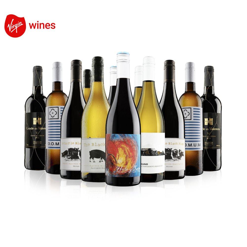 Multi - Virgin Wines - Premium 12 Bottle Mixed Case