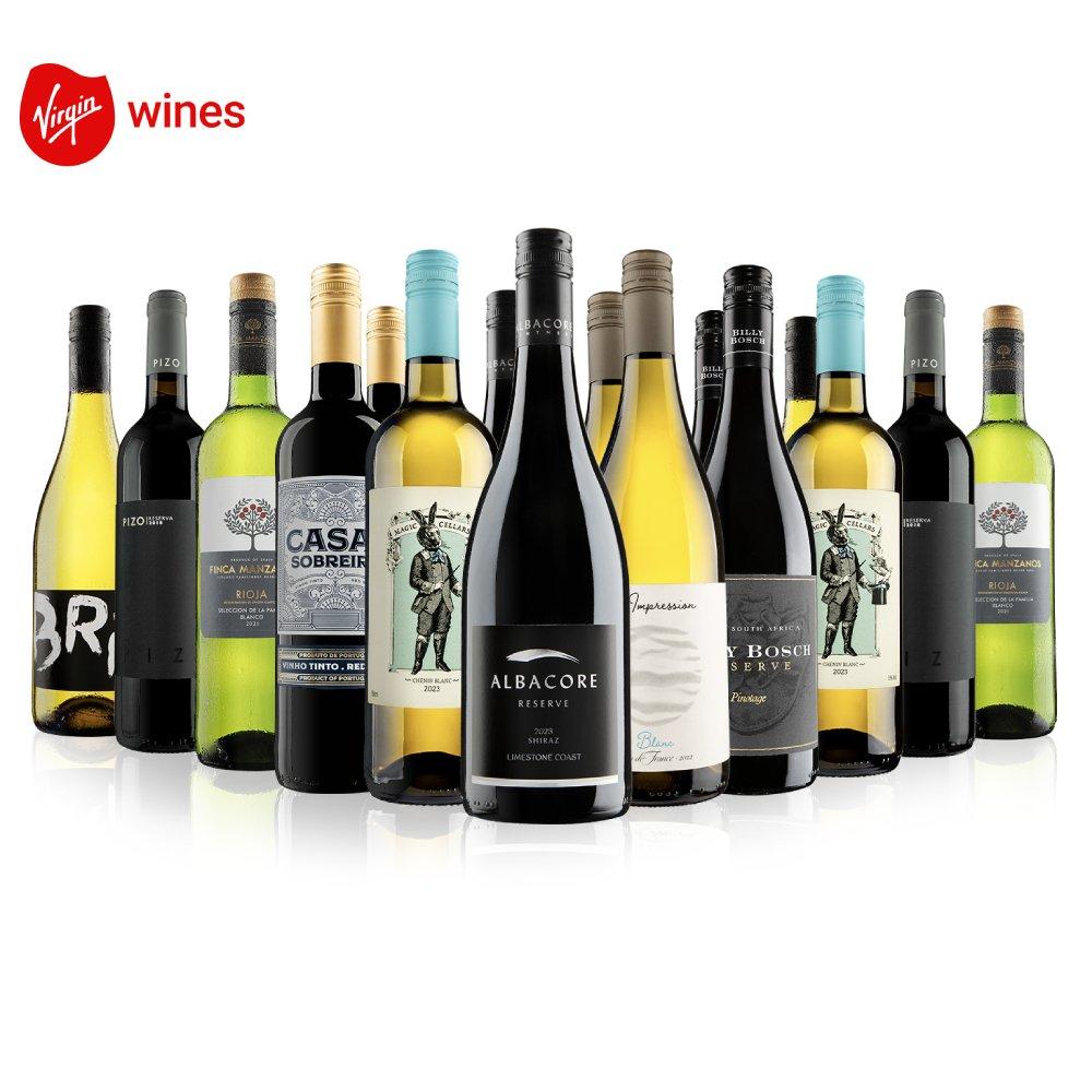 Virgin Wines  16 Bottle Mixed Wine Case - 