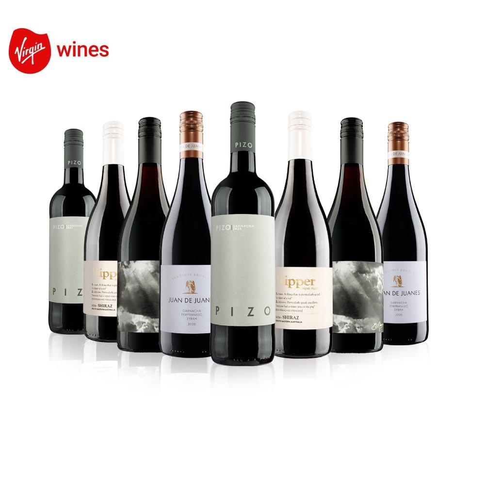 Virgin Wines  8 Bottle Wine Case Red