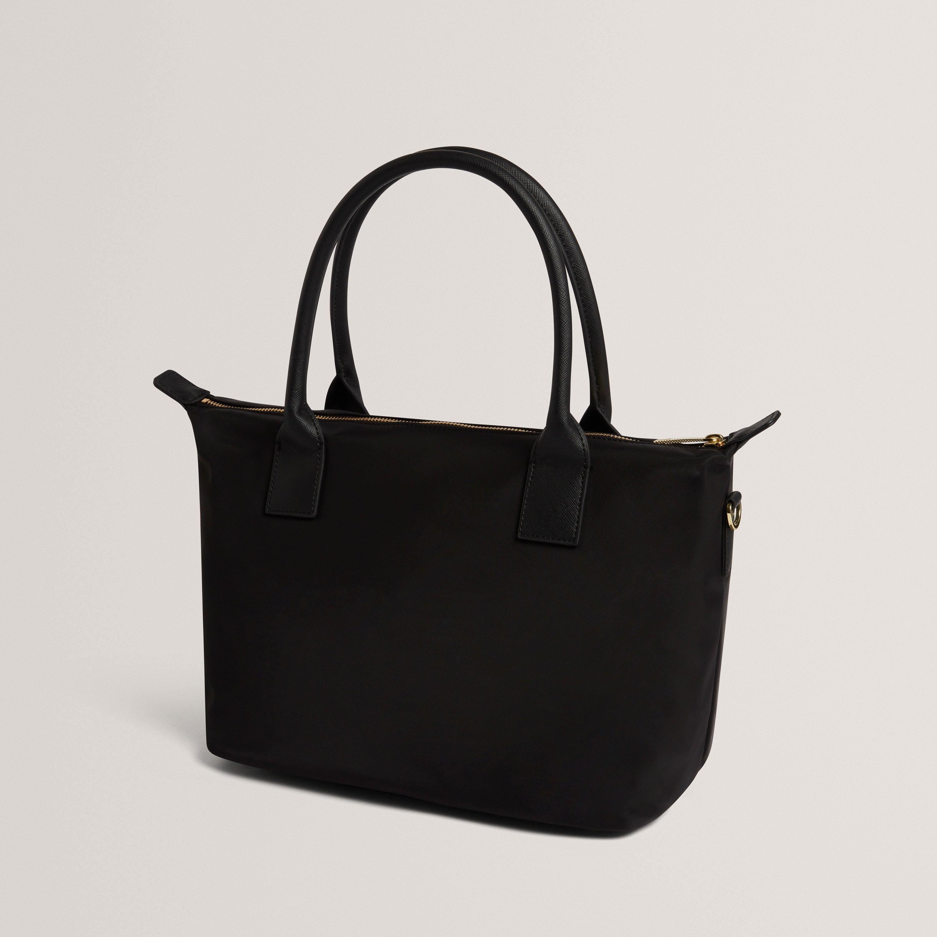 Black - Ted Baker - Ted Nylon Tote Bag  Ld63 - 2
