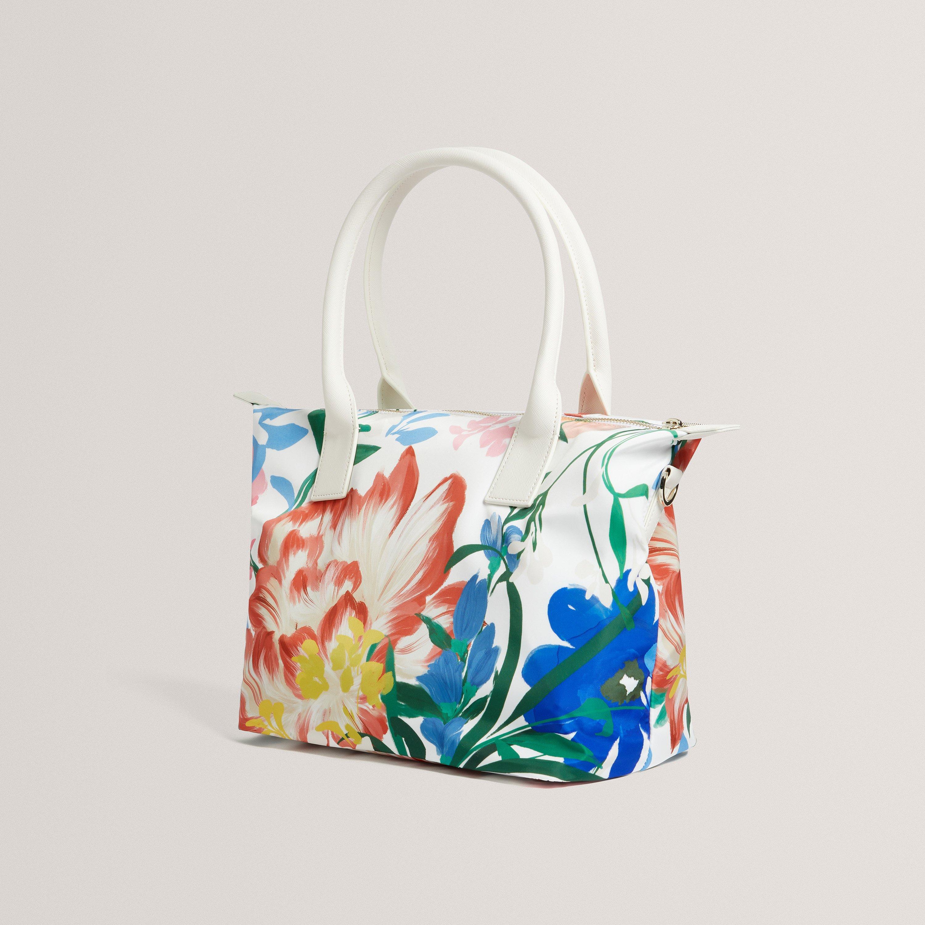 White - Ted Baker - Ted Printed Tote Bag Ld63 - 2