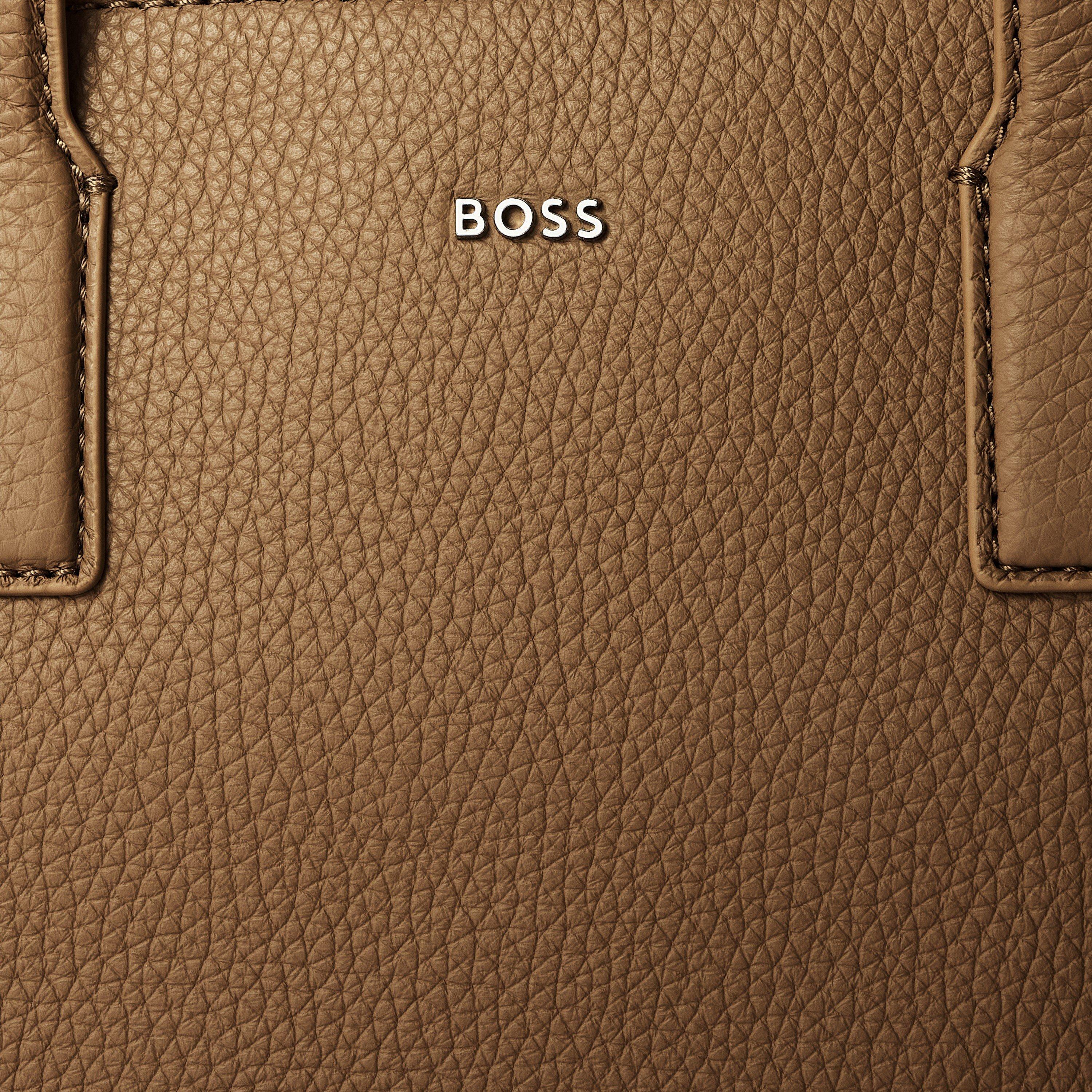 Beige - Boss - Men's Crosstown Zipped Laptop Sleeve - 3