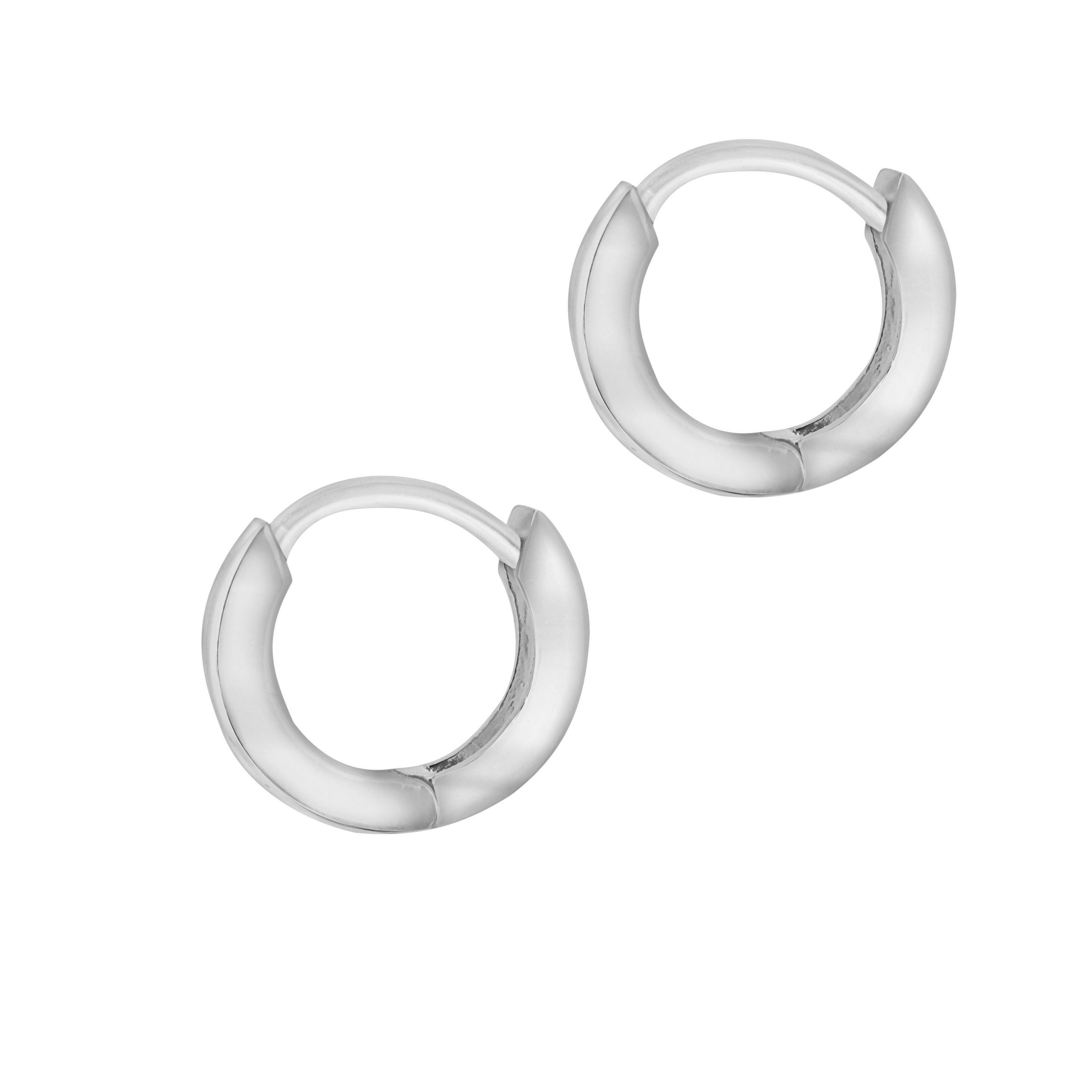 Sterling Silver - Be You - Sterling Silver Huggy Earrings - 2