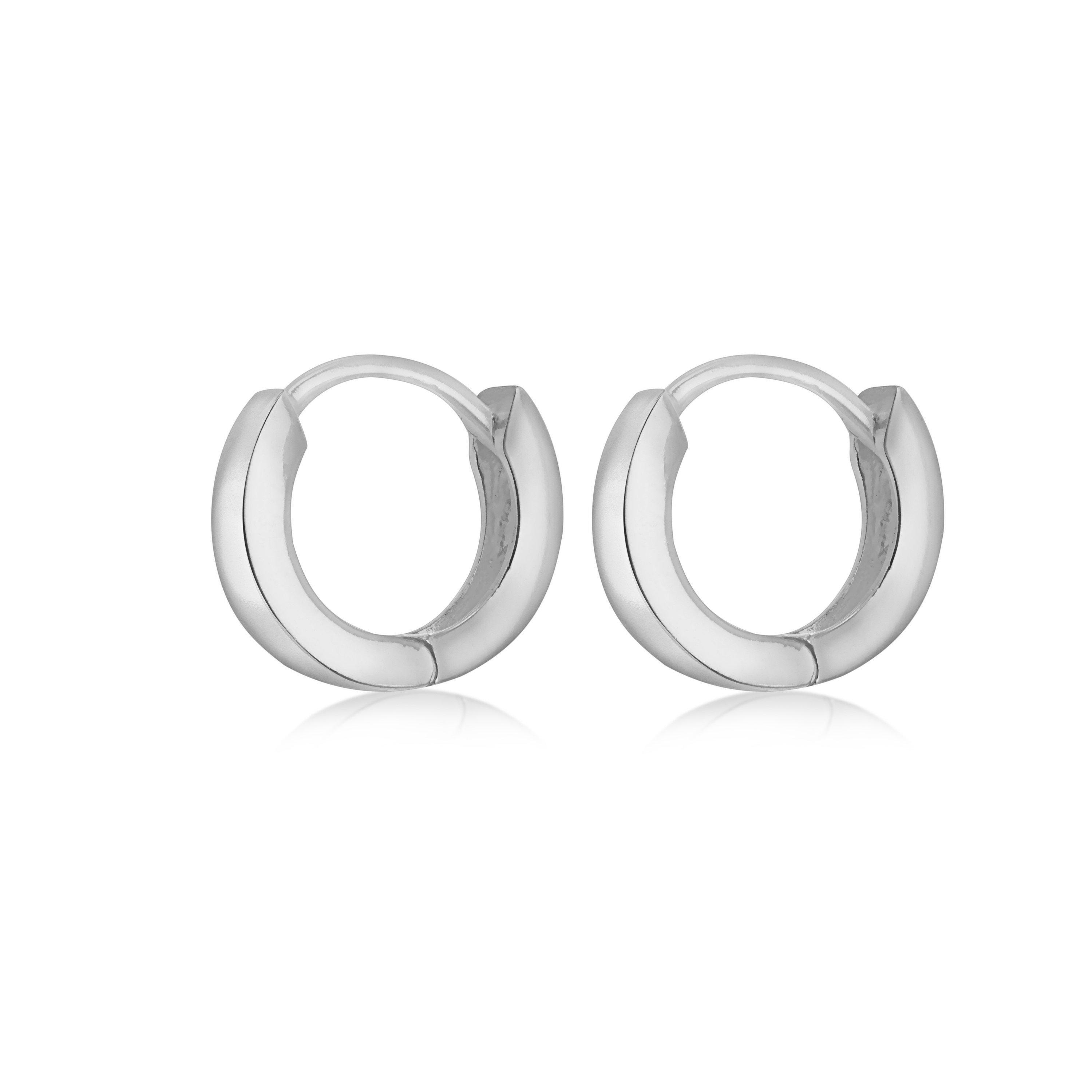 Sterling Silver - Be You - Sterling Silver Huggy Earrings - 3