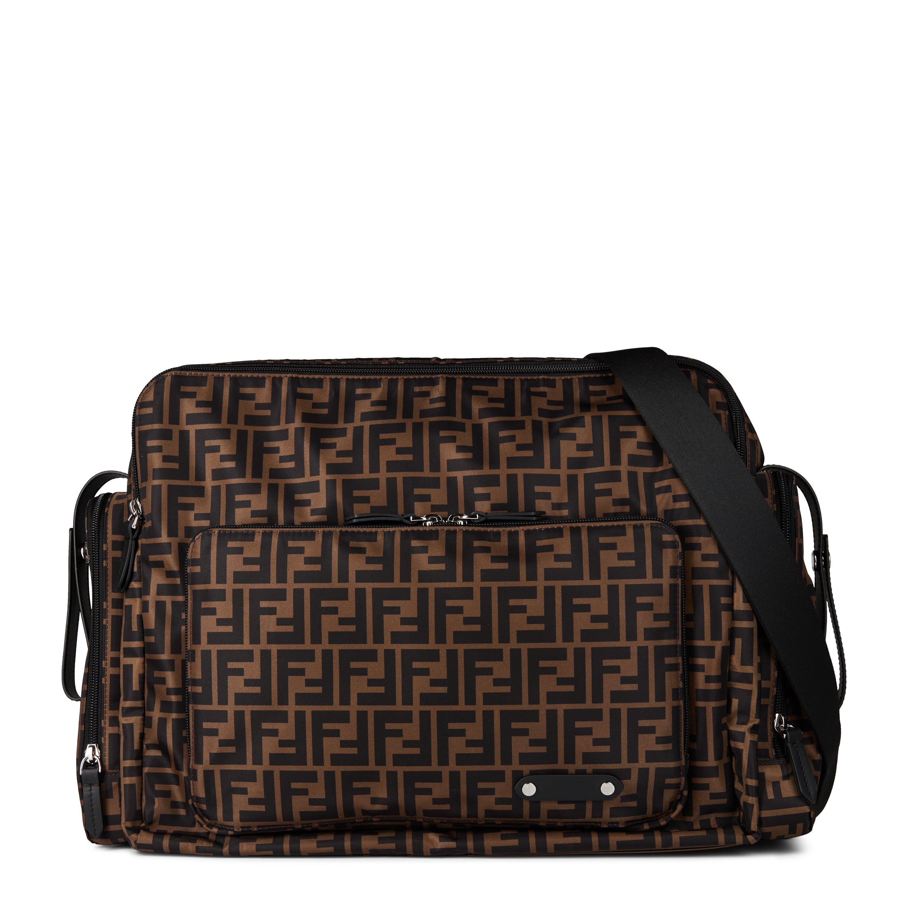 Fendi Ff Logo Changing Bag - Brown F14TW