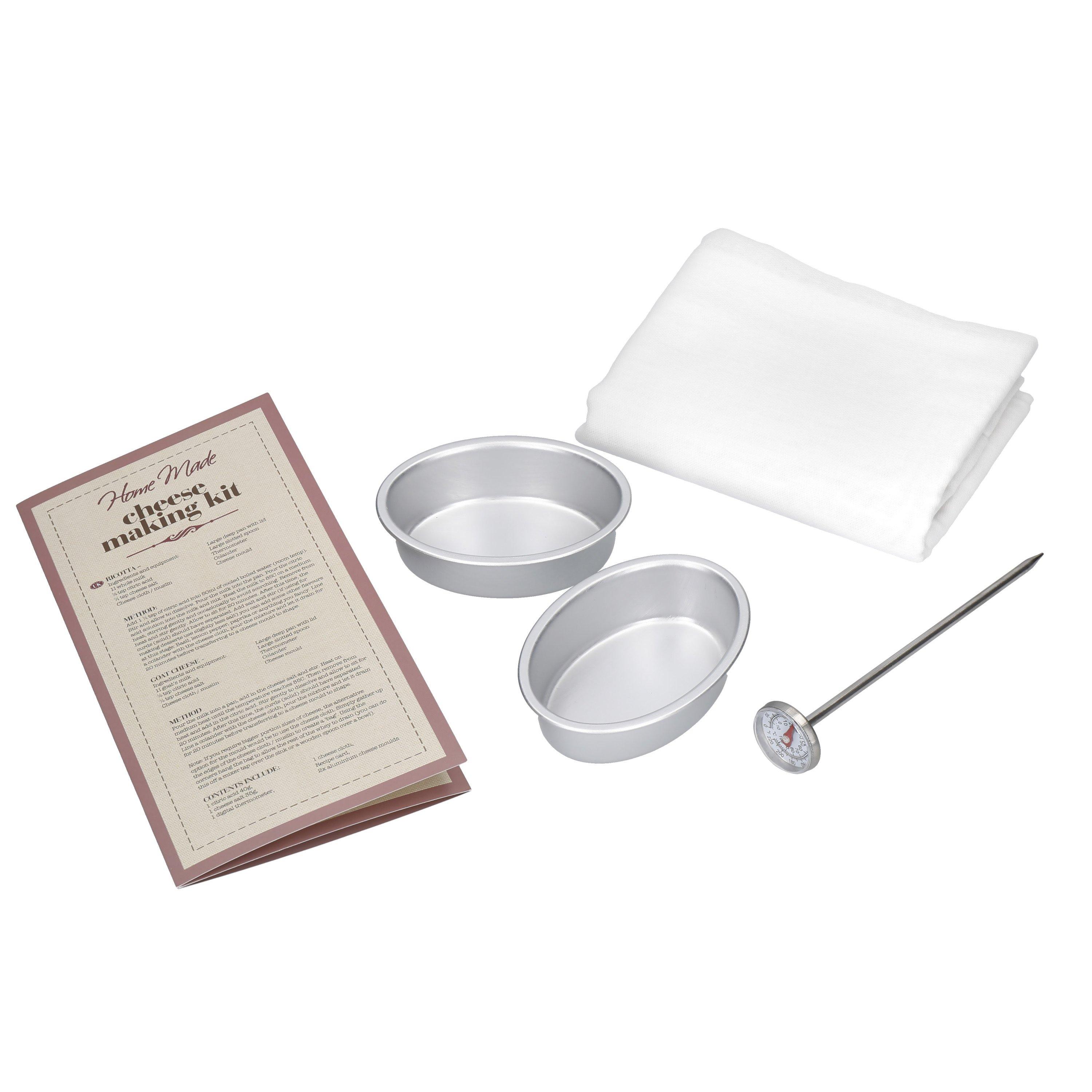 Transparent - KitchenCraft - Home Made Cheese Making Kit Boxed - 1