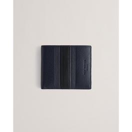 Ted Baker Men's Stripe Leather Billfold Wallet