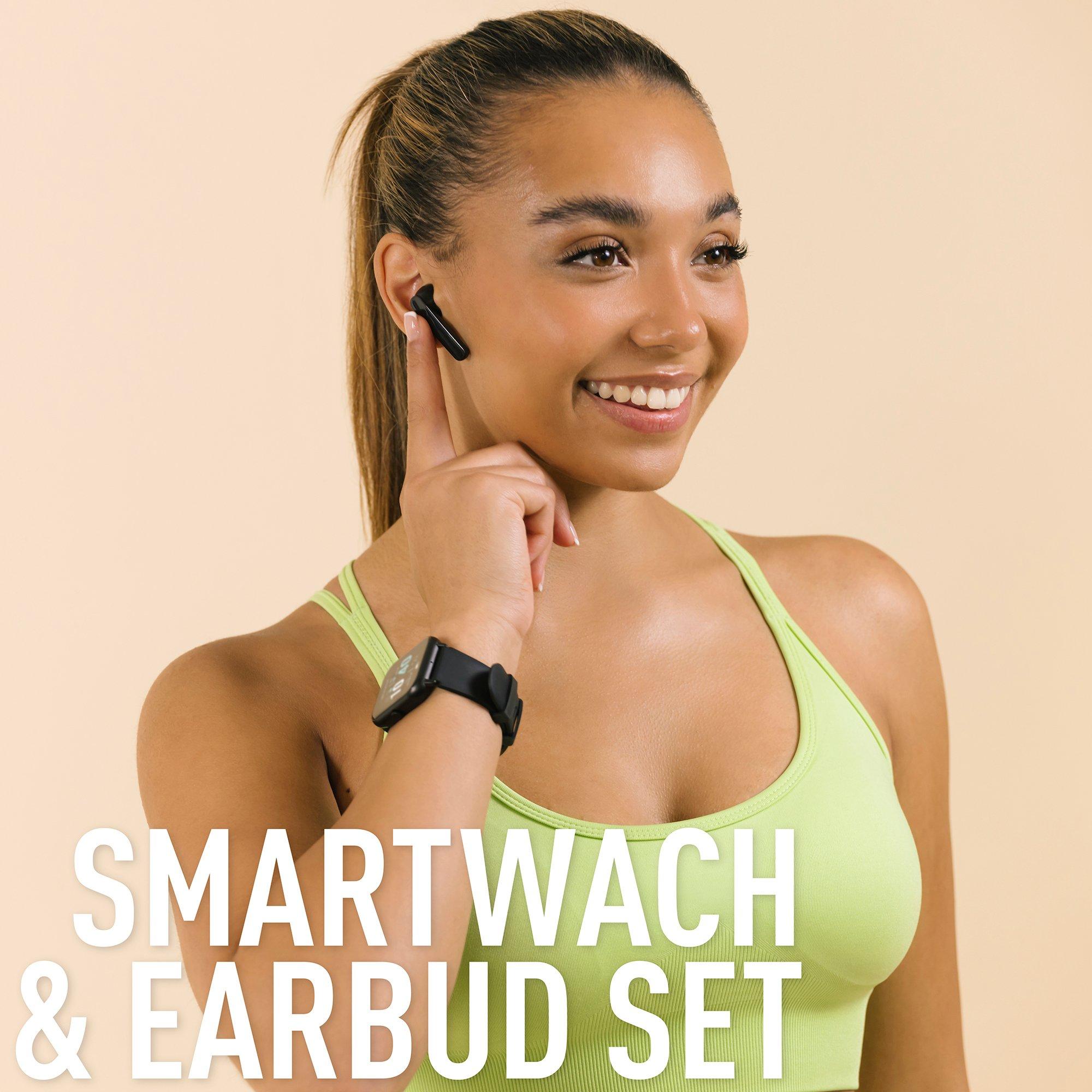 Black - Reflex Active - Reflex Active Series 17 Black Smart Watch & Earbud - 2