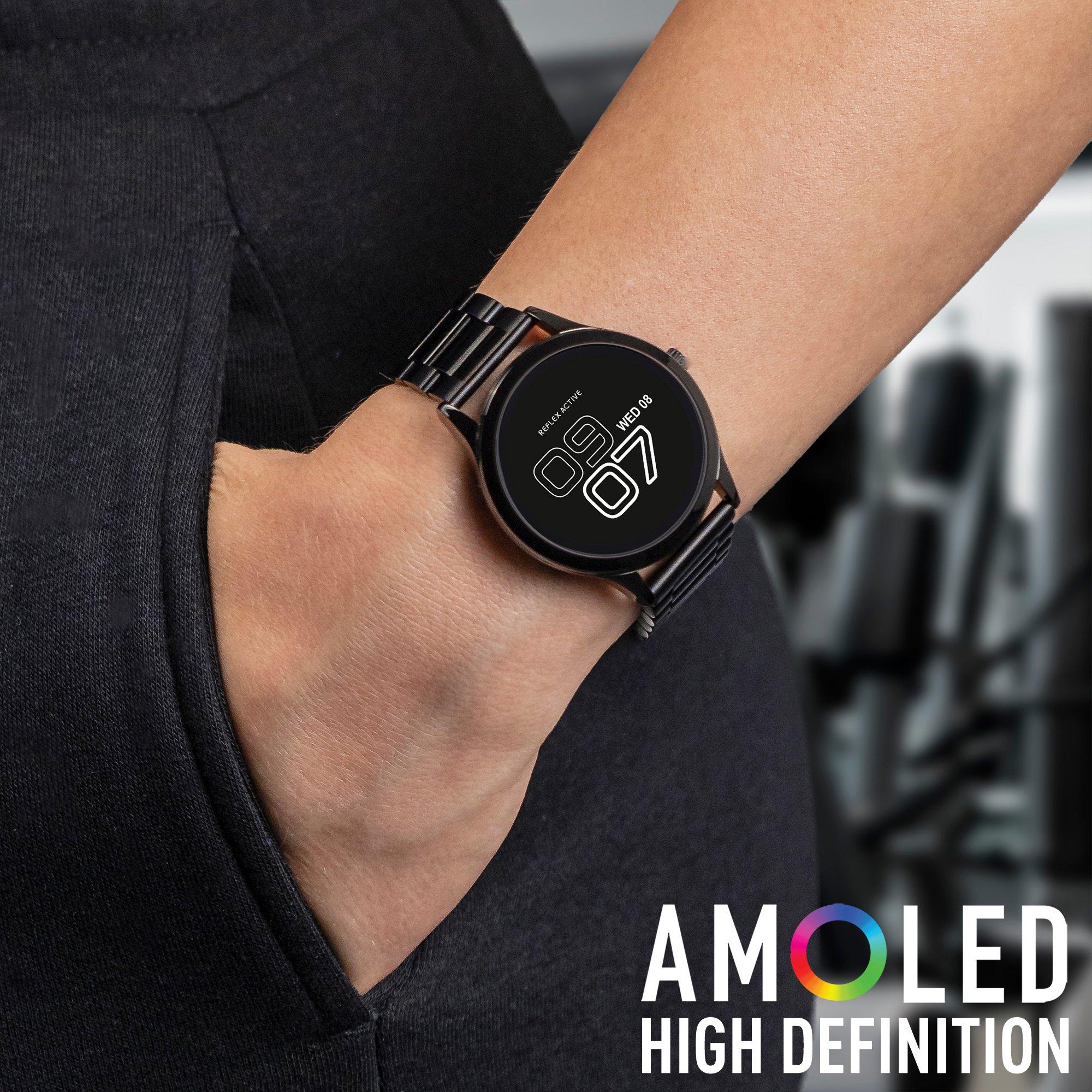 Black - Reflex Active - Reflex Active Series 31 Amoled Smart Calling Watch - 2