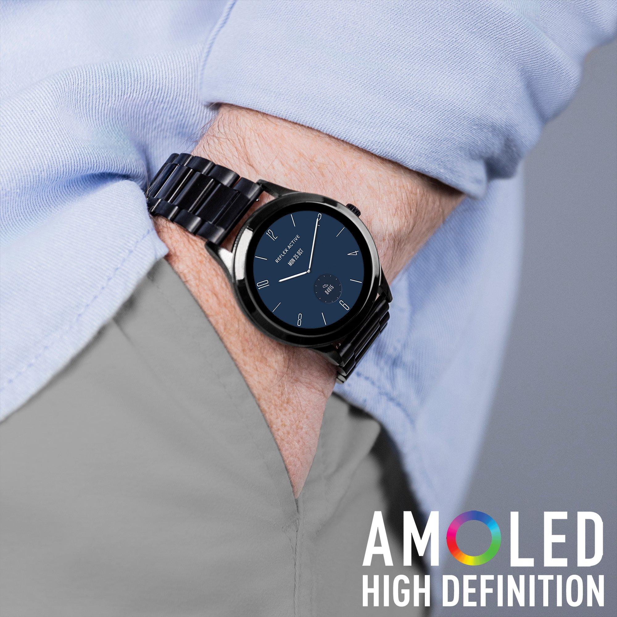 Black - Reflex Active - Reflex Active Series 31 Amoled Smart Calling Watch - 3