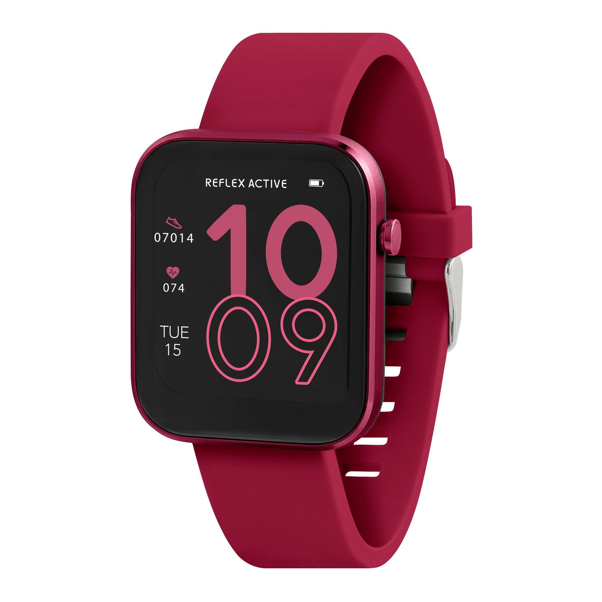 Berry - Reflex Active - Reflex Active Series 12 Berry Strap Smart Watch - 1