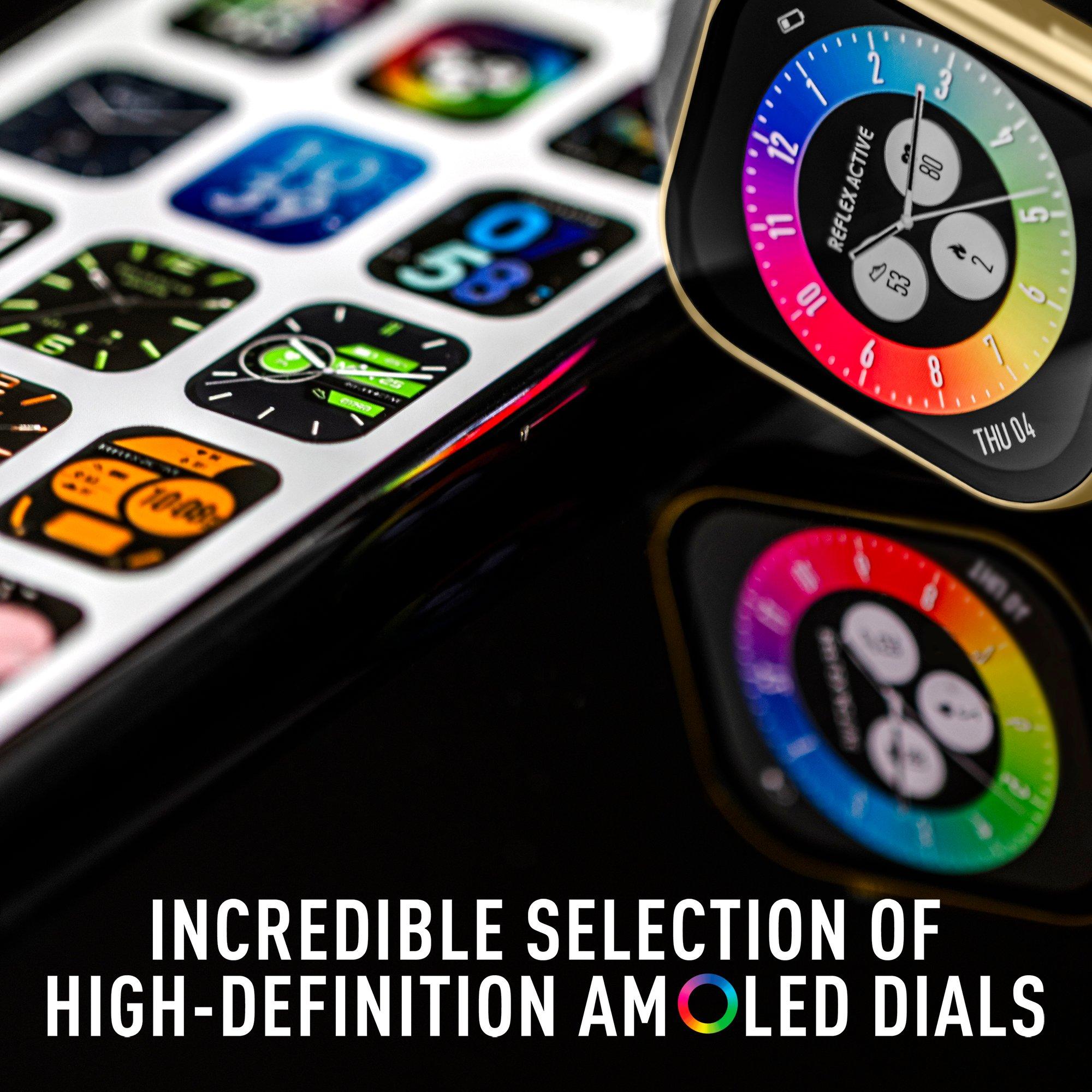 Black - Reflex Active - Reflex Active Series 29 Amoled Smart Calling Watch - 4