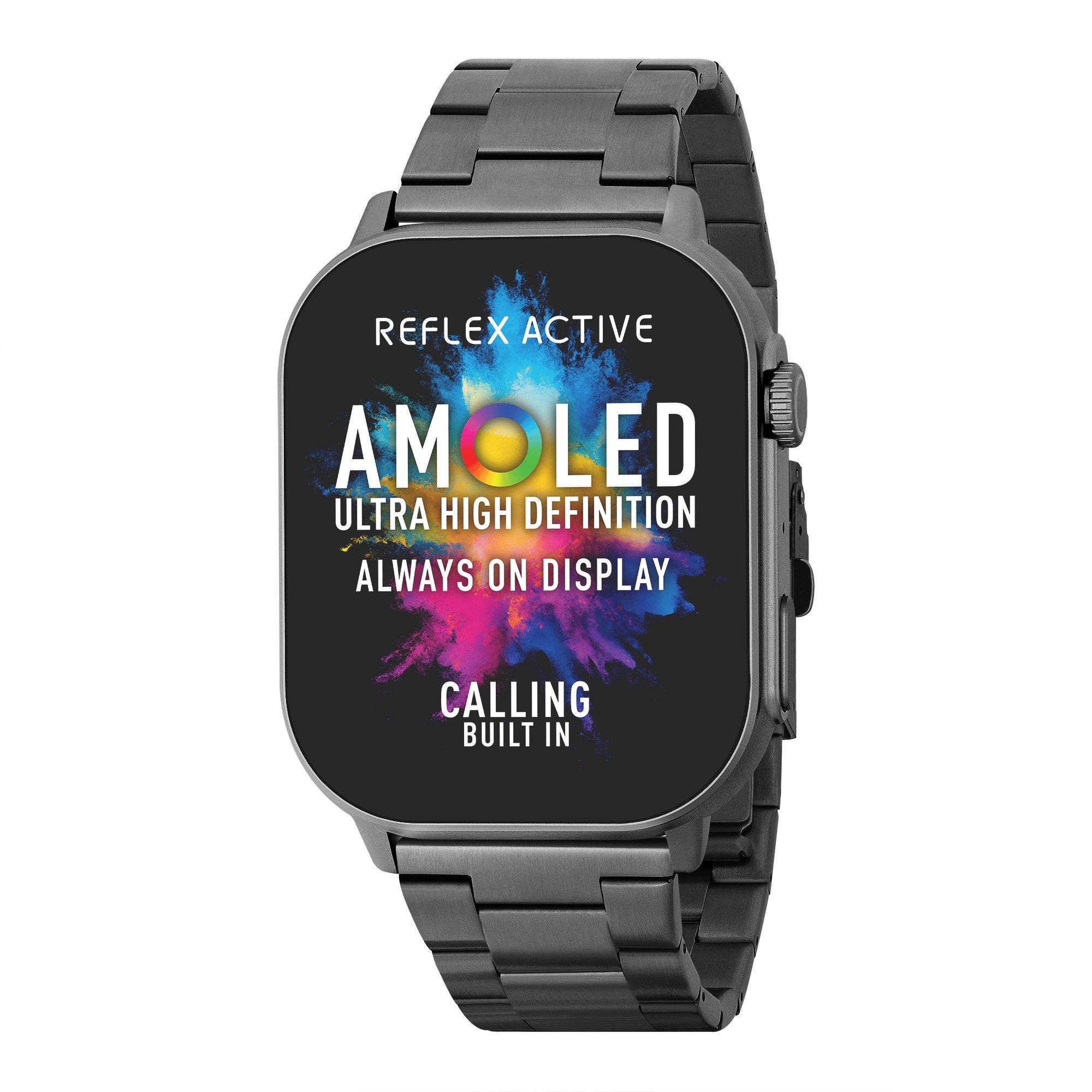 Silver - Reflex Active - Reflex Active Series 29 Amoled Smart Calling Watch - 1