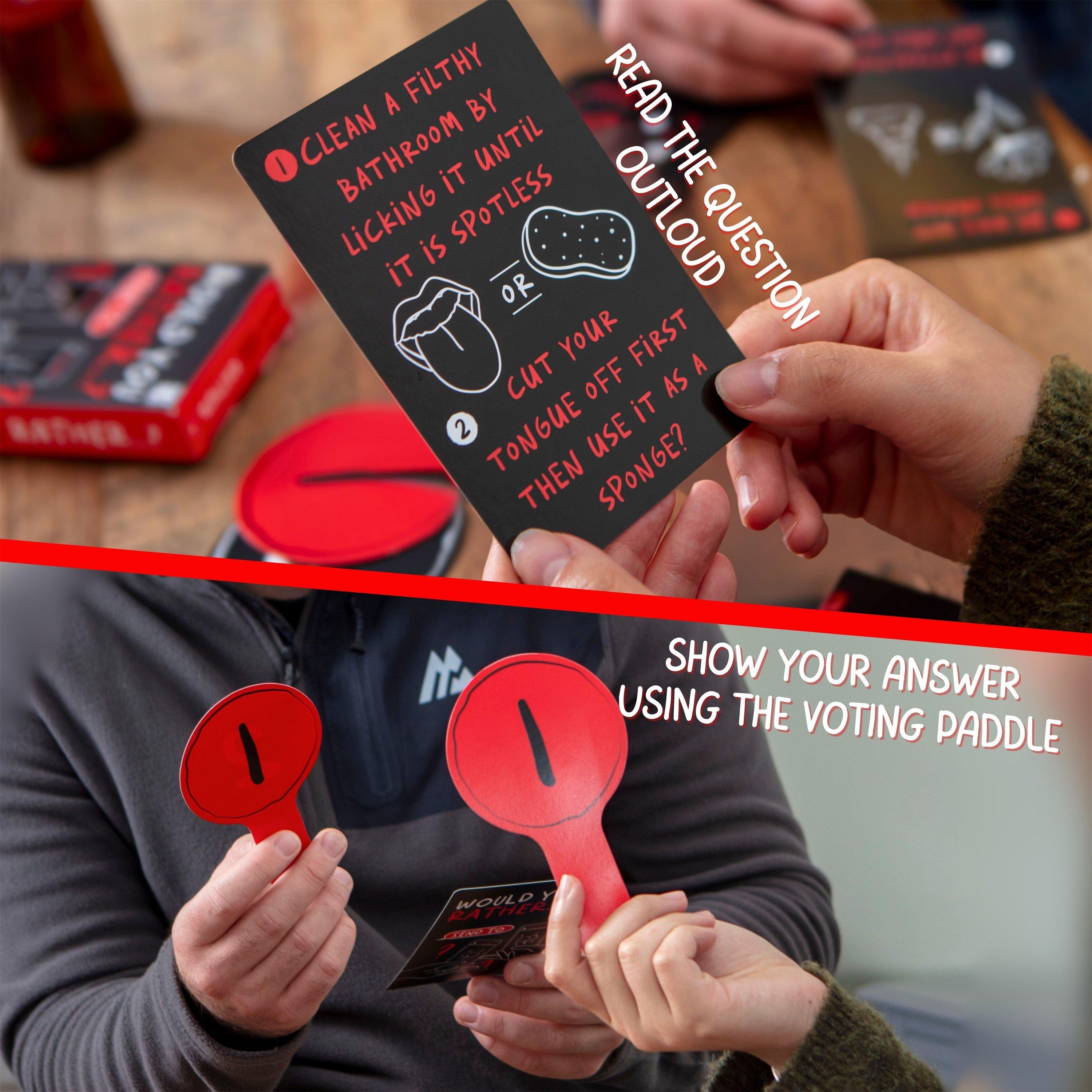 Multi - Boxer Gifts - Would You Rather Card Game - Adult Party Games - 3